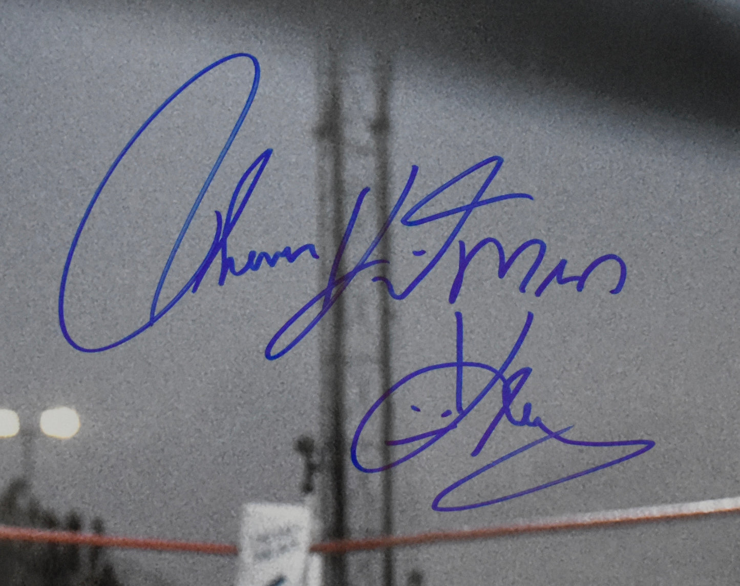 Thomas Hearns Signed/Autographed 16x20 Photo Hitman Boxing JSA 212494