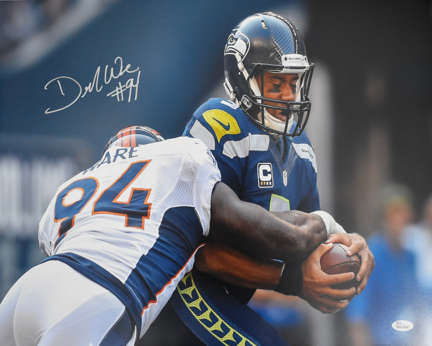 DeMarcus Ware Signed/Autographed 16x20 Photo Broncos JSA 212500