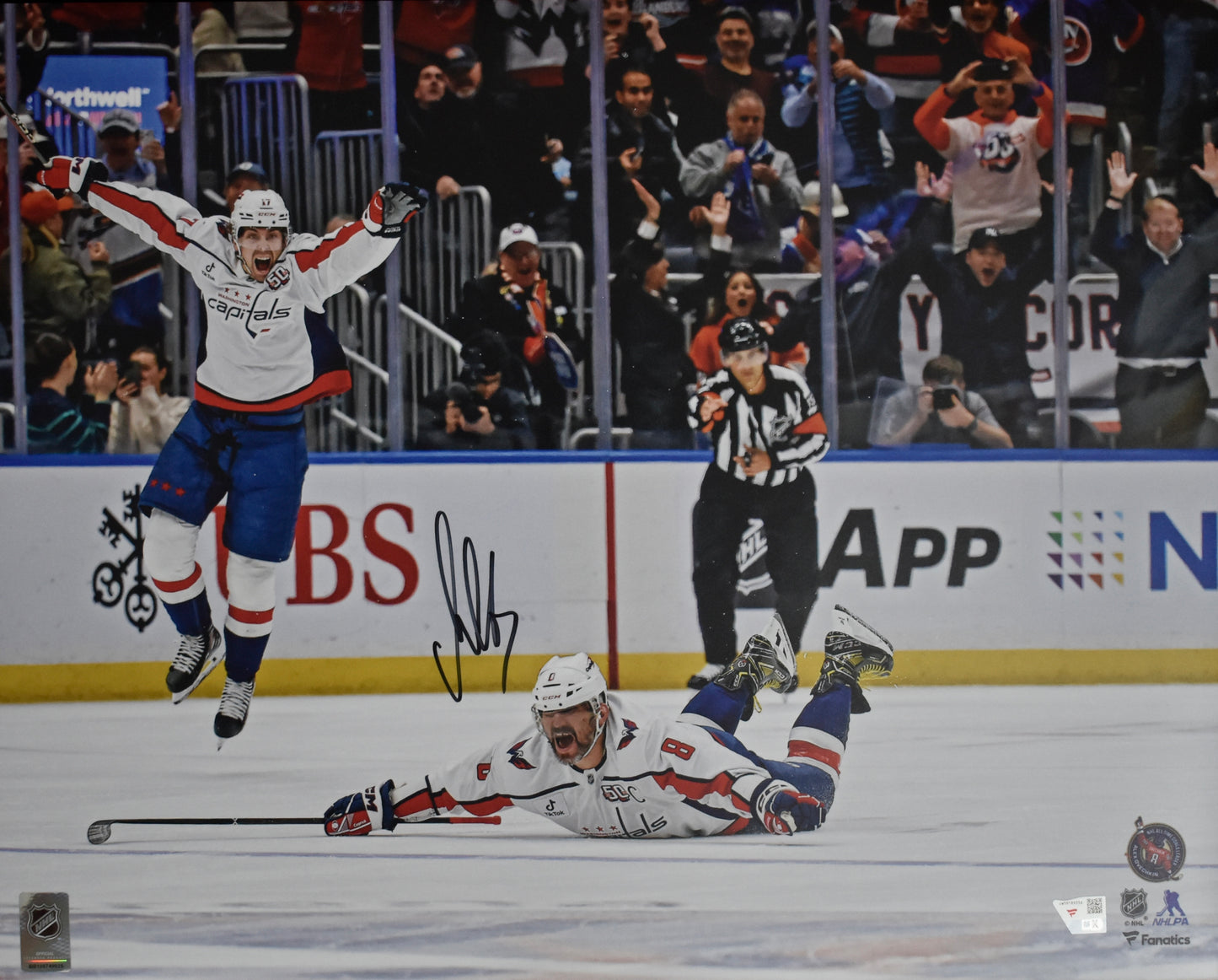 Alex Ovechkin Signed/Autographed 16x20 Photo Capitals 895th Goal Fanatics 212503