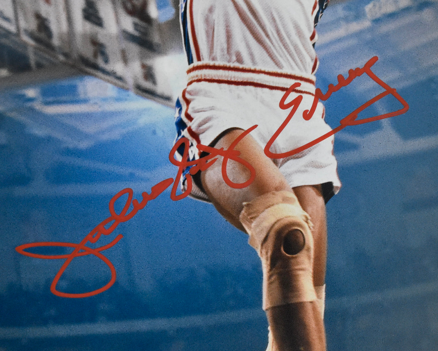Julius Erving HOF Signed/Autographed 16x20 Photo Dr J 76ers BAS 212504