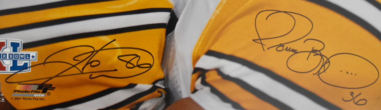 Hines Ward & Jerome Bettis Signed/Autographed 16x20 Photo Steelers BAS 212506