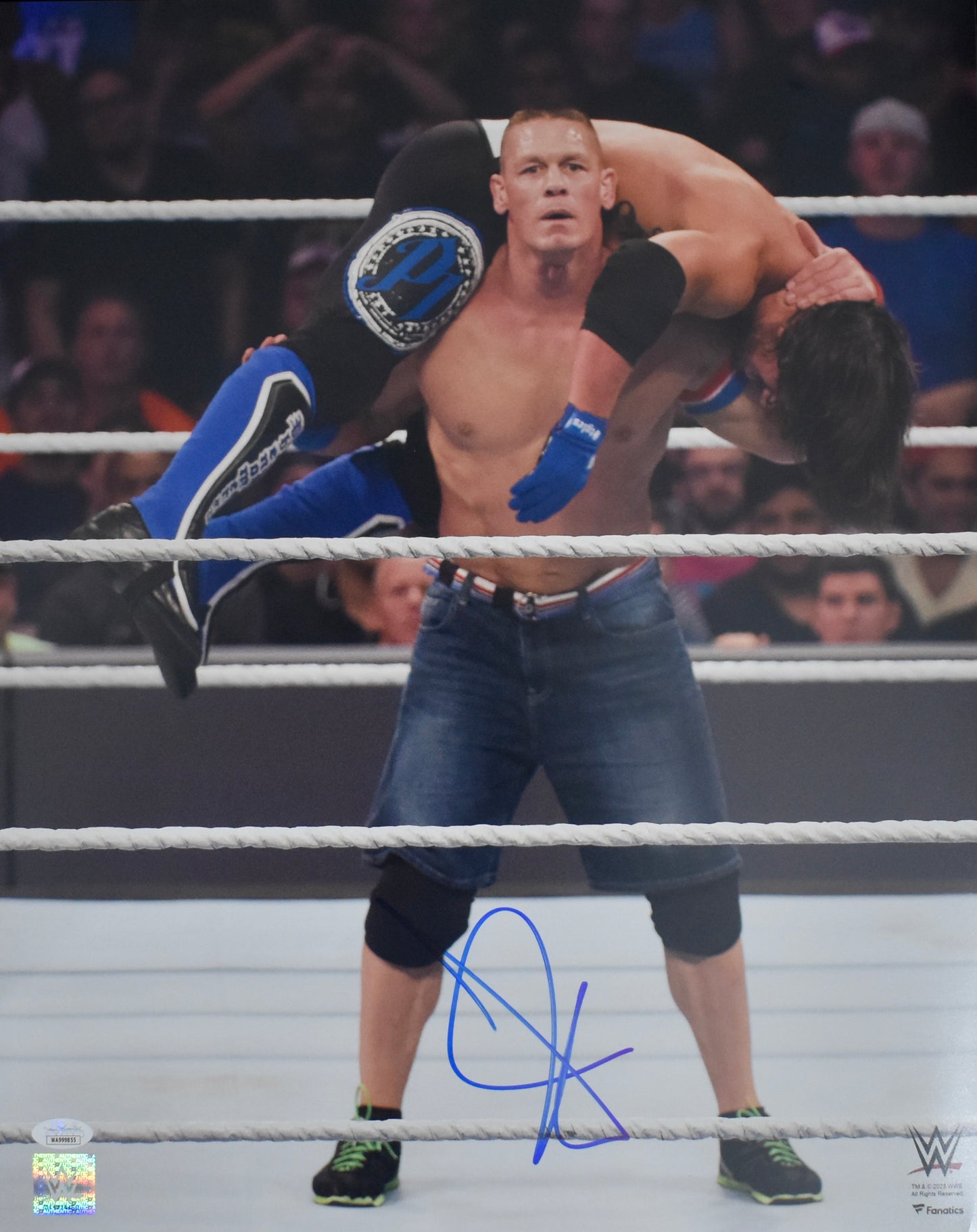 John Cena Signed/Autographed 16x20 Photo WWE WWF JSA 212507