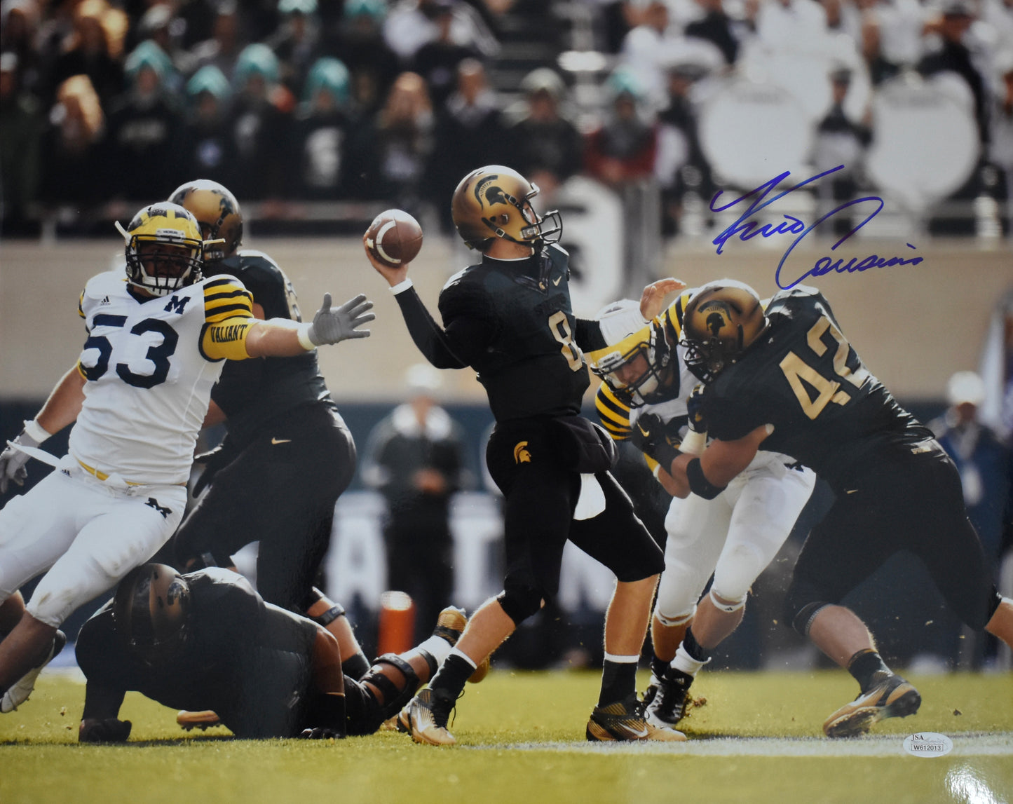 Kirk Cousins Signed/Autographed 16x20 Photo Michigan St JSA 212493