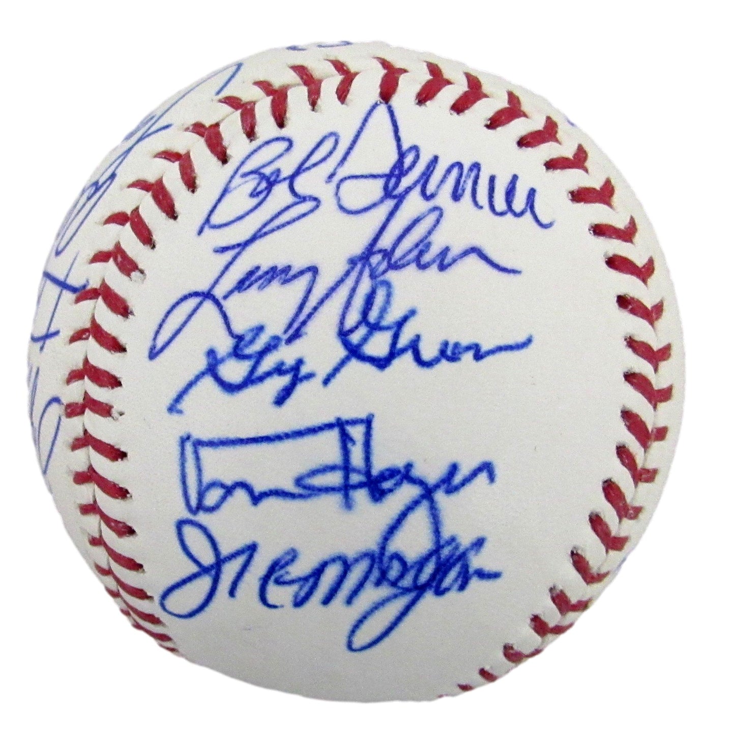 1983 Philadelphia Phillies Team-Signed OML Baseball (20) No Carlton 212599