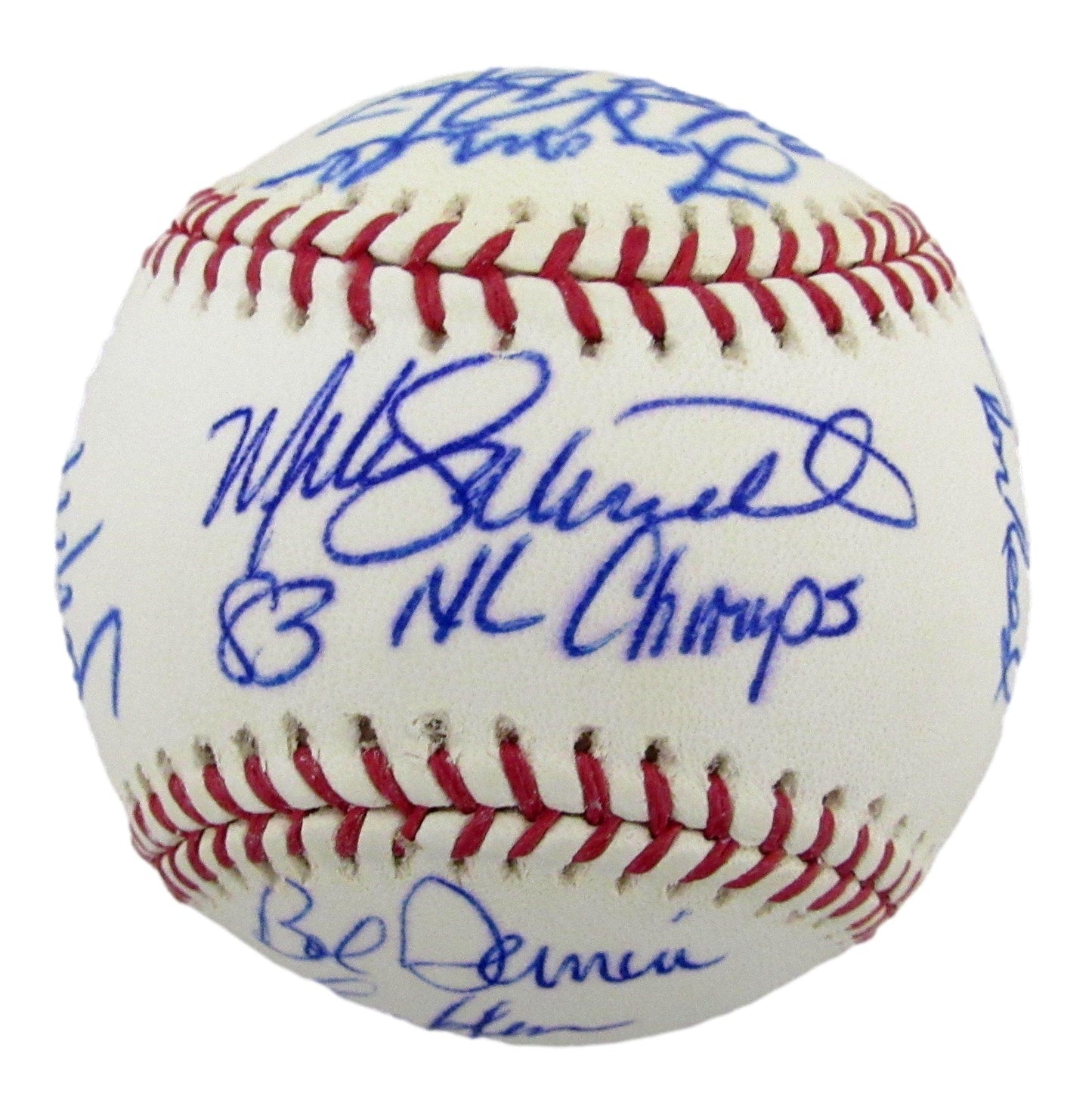 1983 Philadelphia Phillies Team-Signed OML Baseball (20) No Carlton 212600