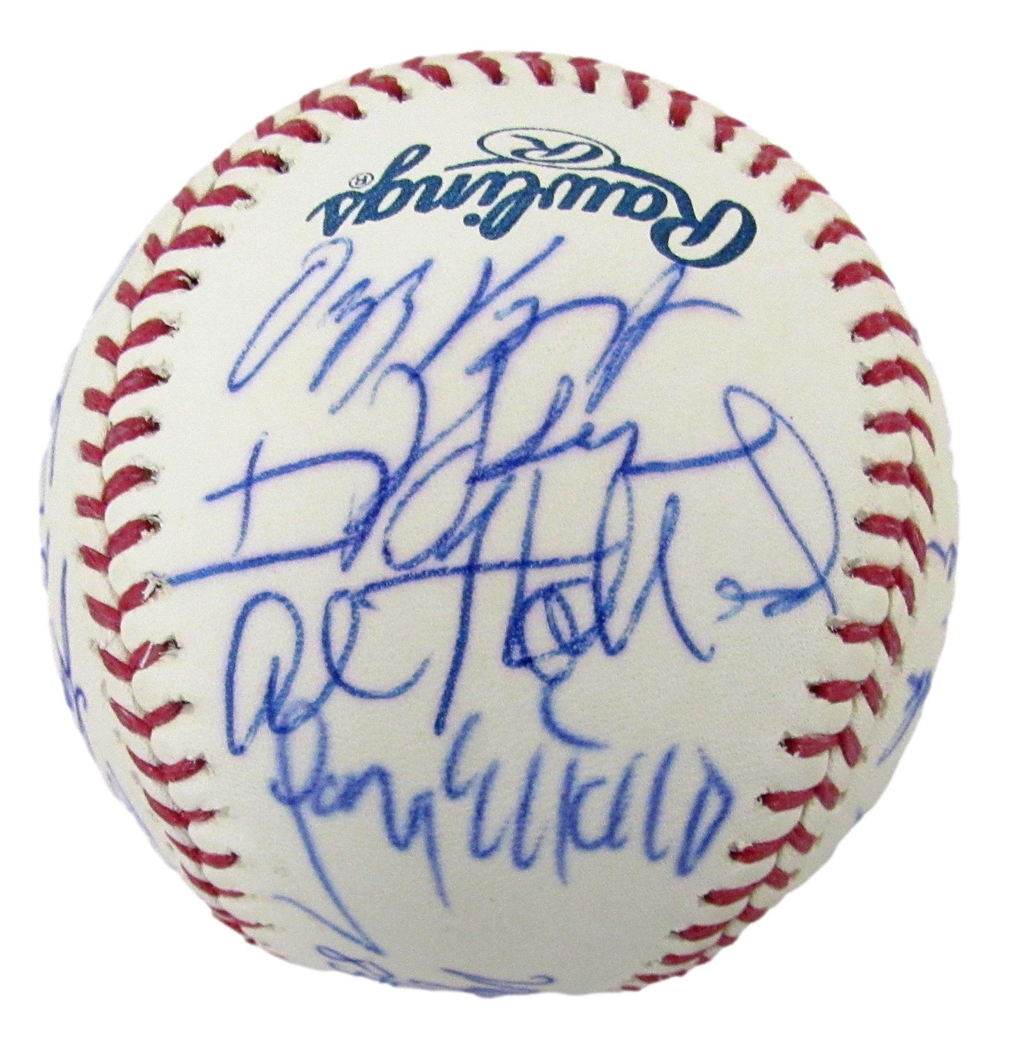 1983 Philadelphia Phillies Team-Signed OML Baseball (20) No Carlton 212602
