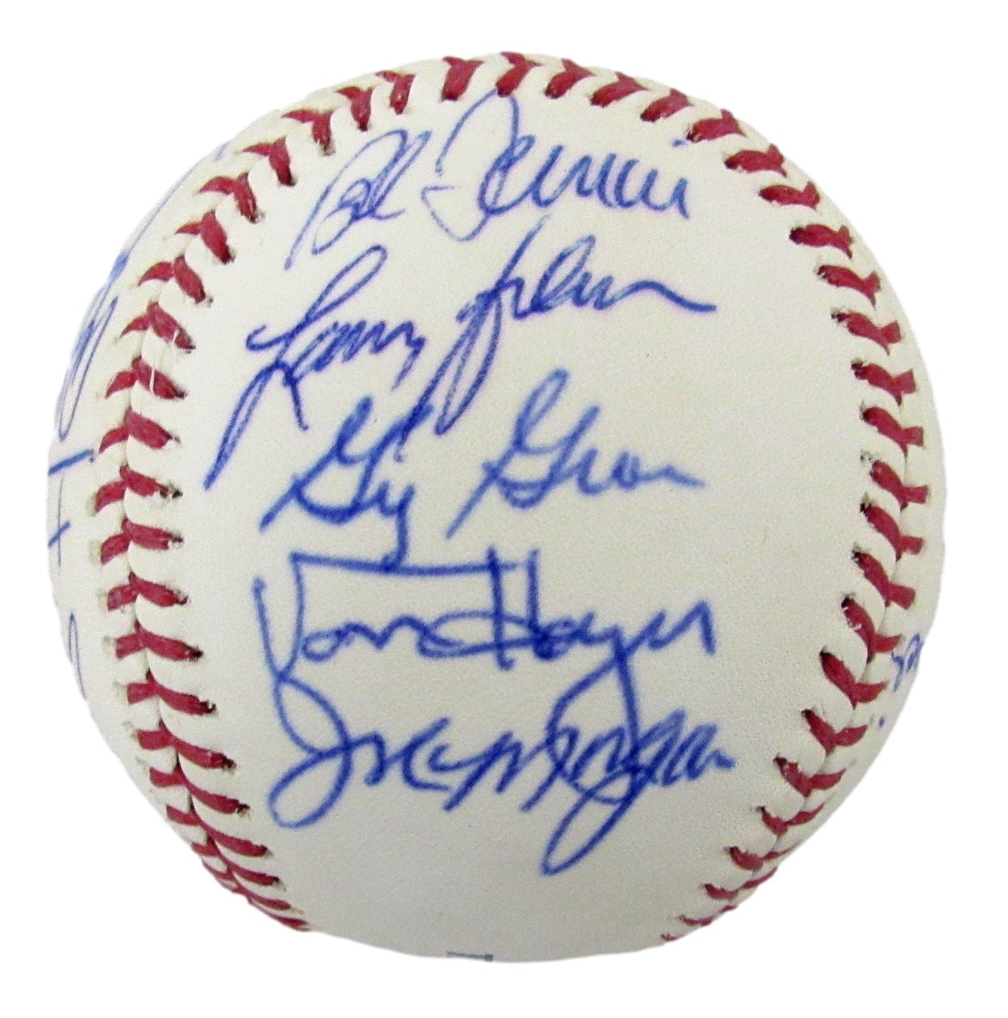 1983 Philadelphia Phillies Team-Signed OML Baseball (20) No Carlton 212602