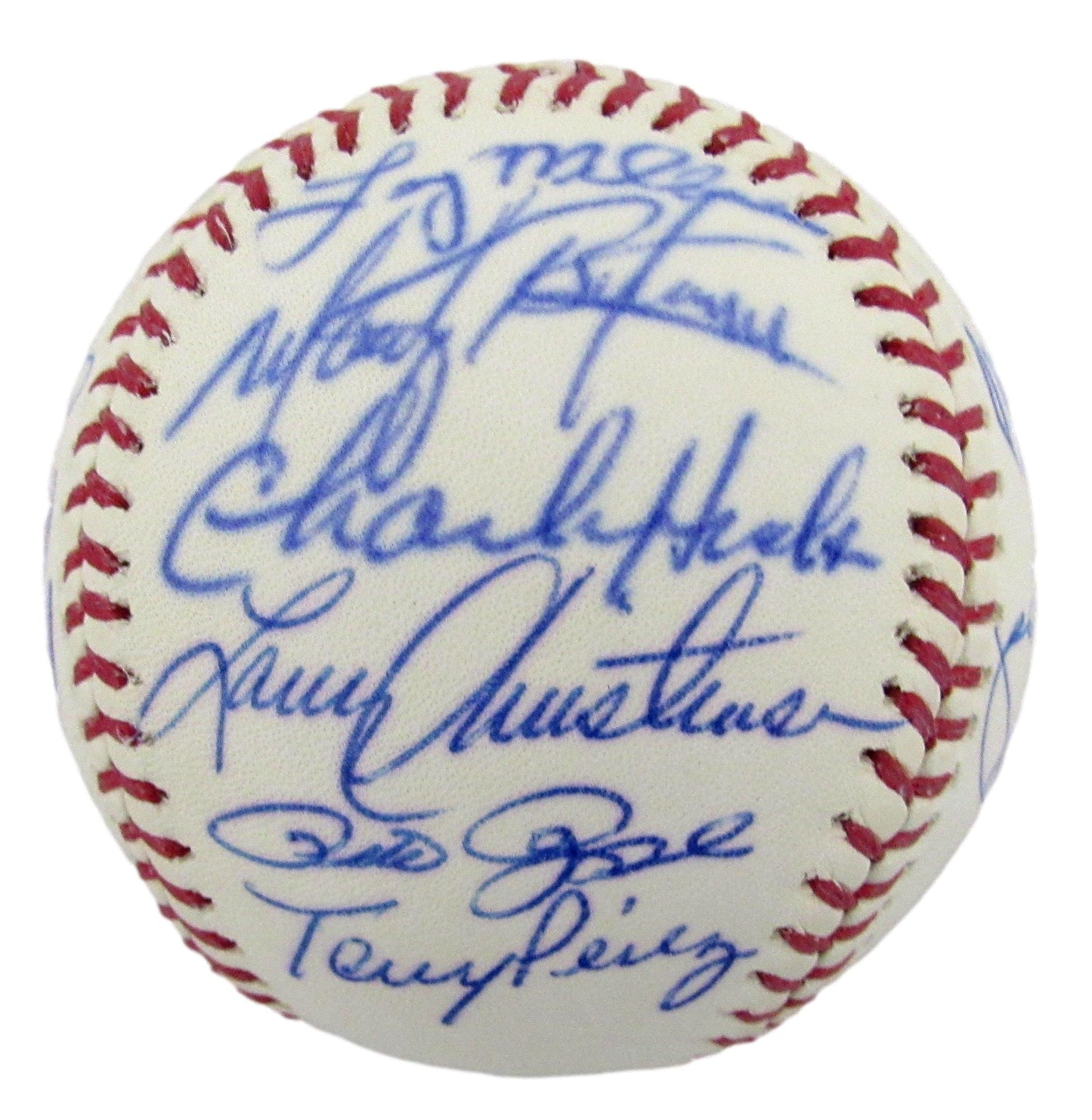 1983 Philadelphia Phillies Team-Signed OML Baseball (20) No Carlton 212602