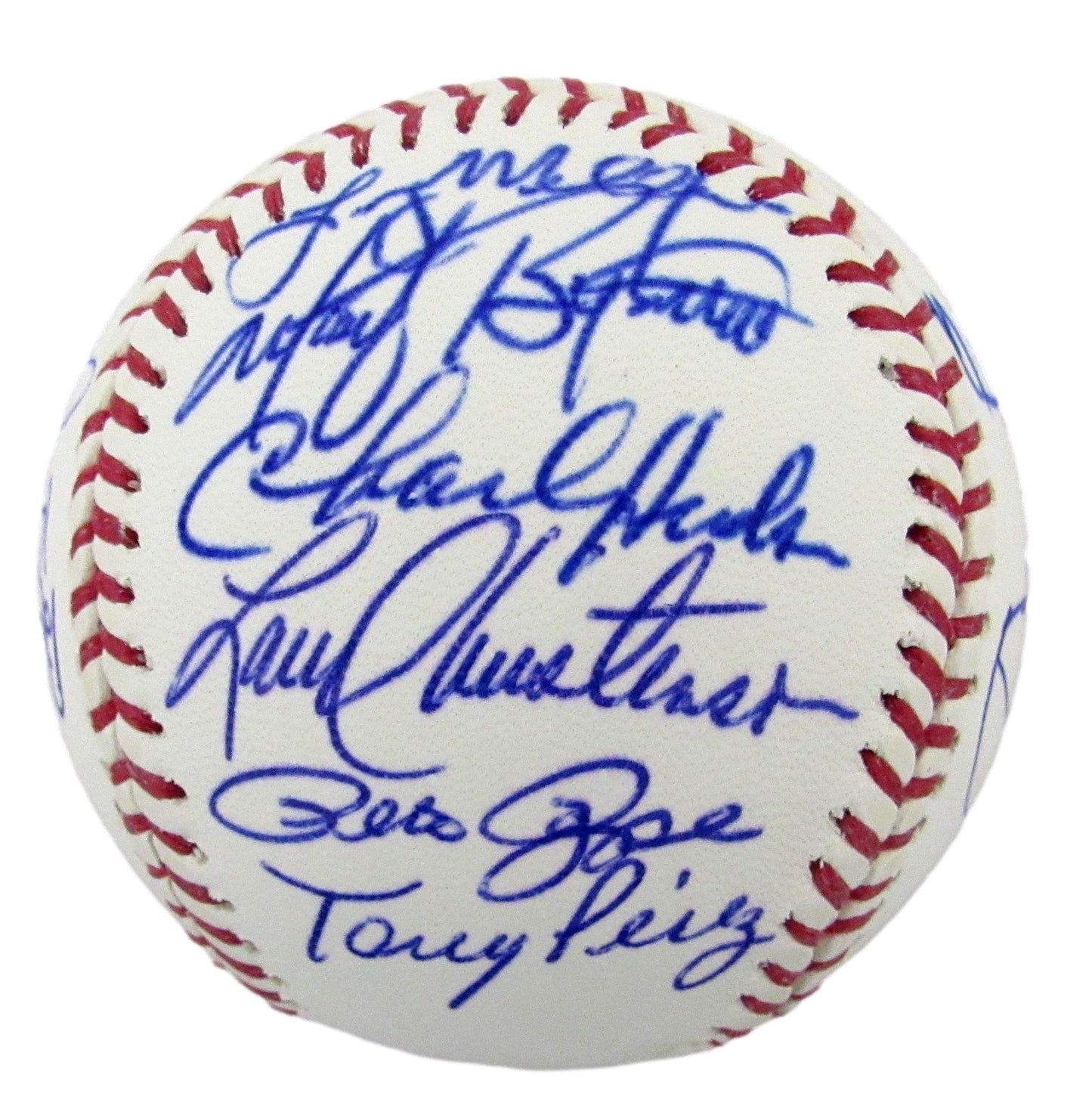 1983 Philadelphia Phillies Team-Signed OML Baseball (20) No Carlton 212603