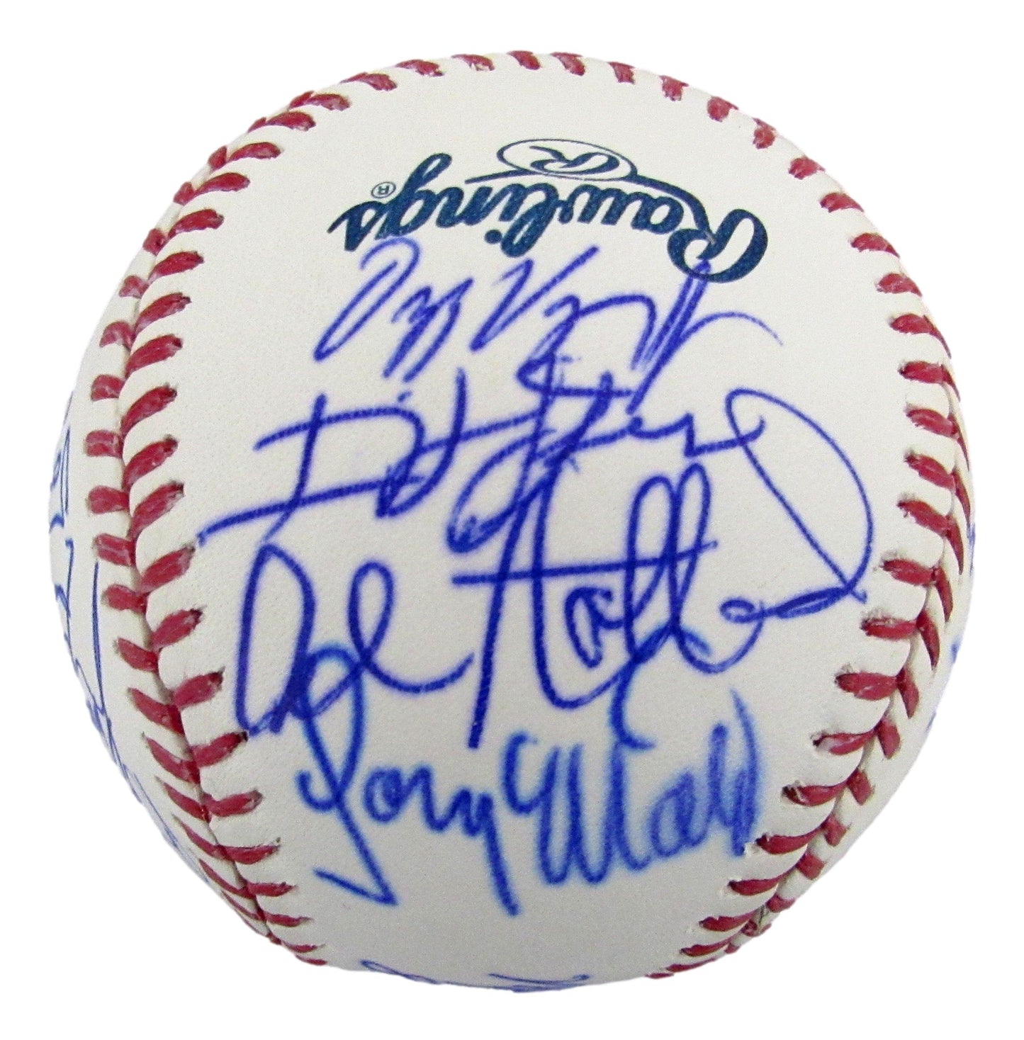 1983 Philadelphia Phillies Team-Signed OML Baseball (19) No Carlton, Perez 12605