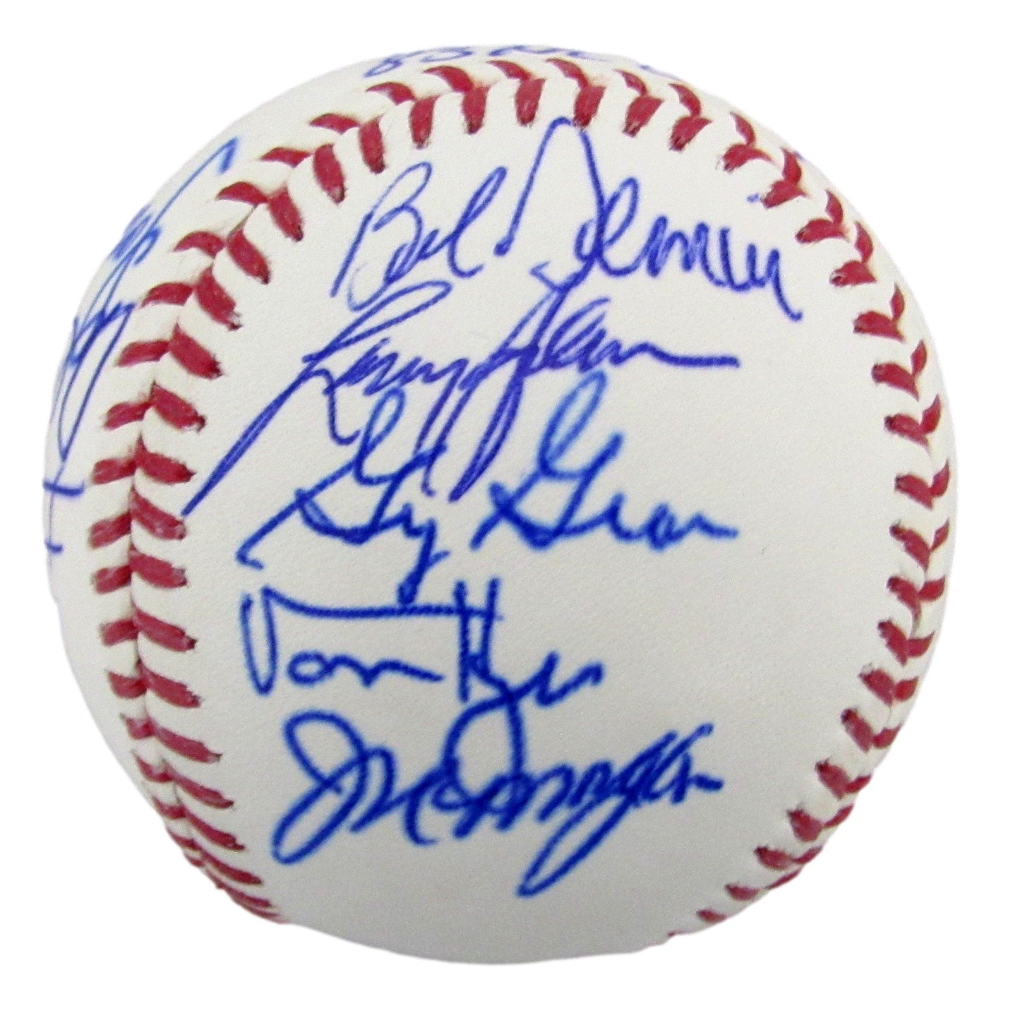 1983 Philadelphia Phillies Team-Signed OML Baseball (19) No Carlton, Perez 12605
