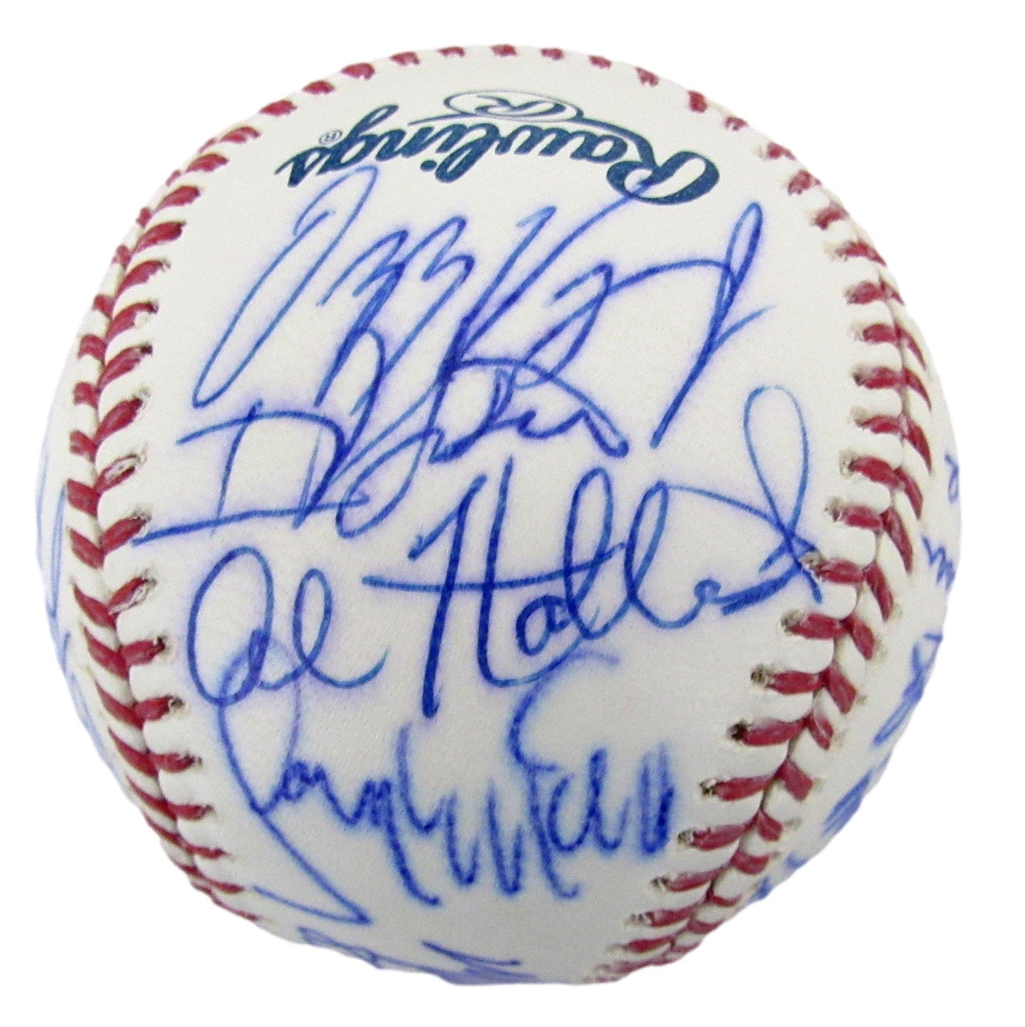 1983 Philadelphia Phillies Team-Signed OML Baseball (19) No Carlton, Perez 12606