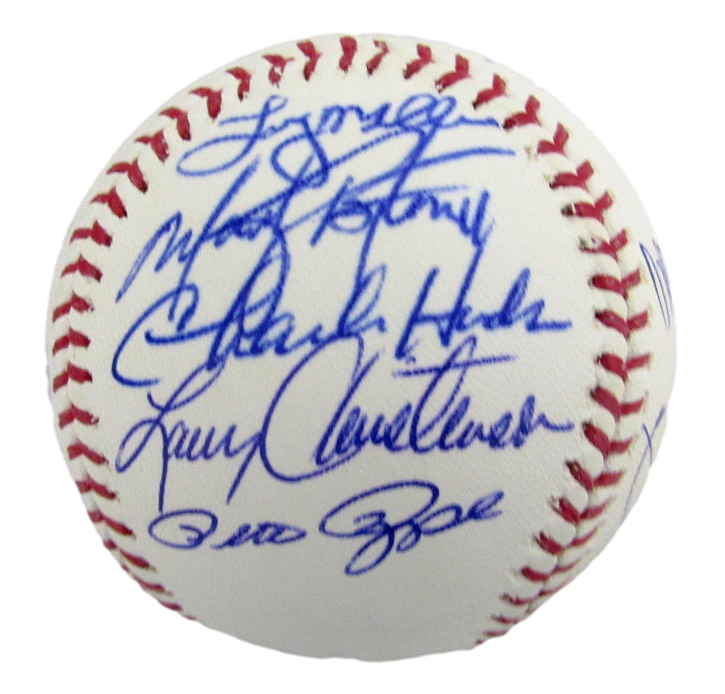1983 Philadelphia Phillies Team-Signed OML Baseball (19) No Carlton, Perez 12607