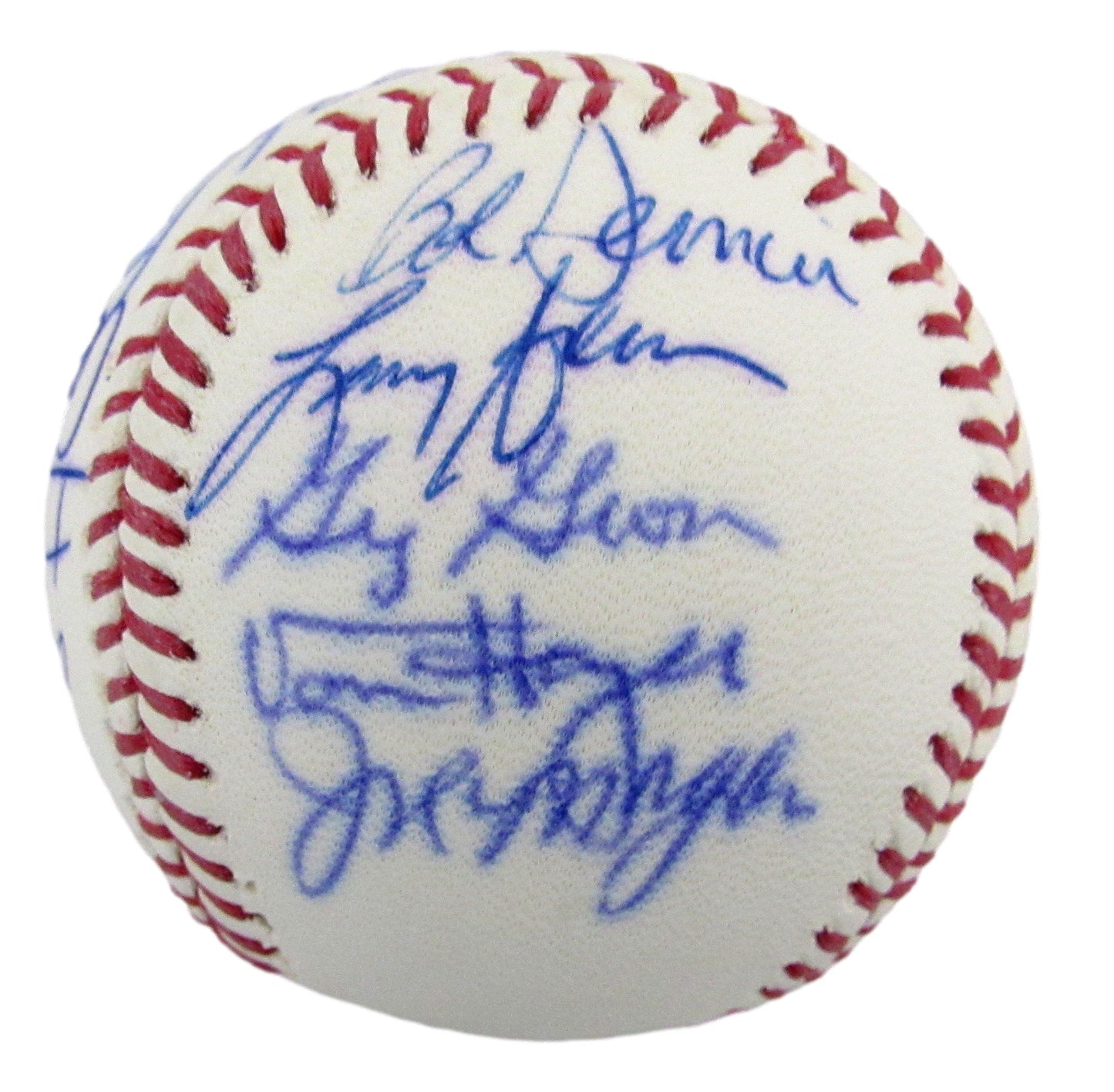1983 Philadelphia Phillies Team-Signed OML Baseball (19) No Carlton, Perez 12608