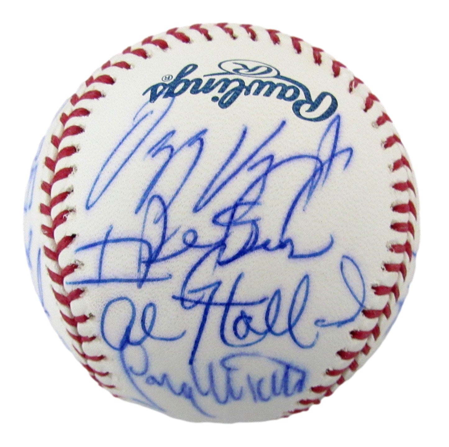1983 Philadelphia Phillies Team-Signed OML Baseball (19) No Carlton, Perez 12609