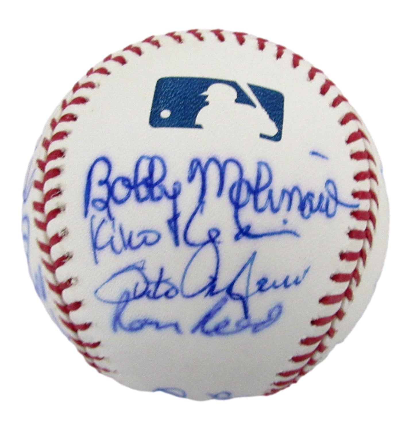 1983 Philadelphia Phillies Team-Signed OML Baseball (19) No Carlton, Perez 12609