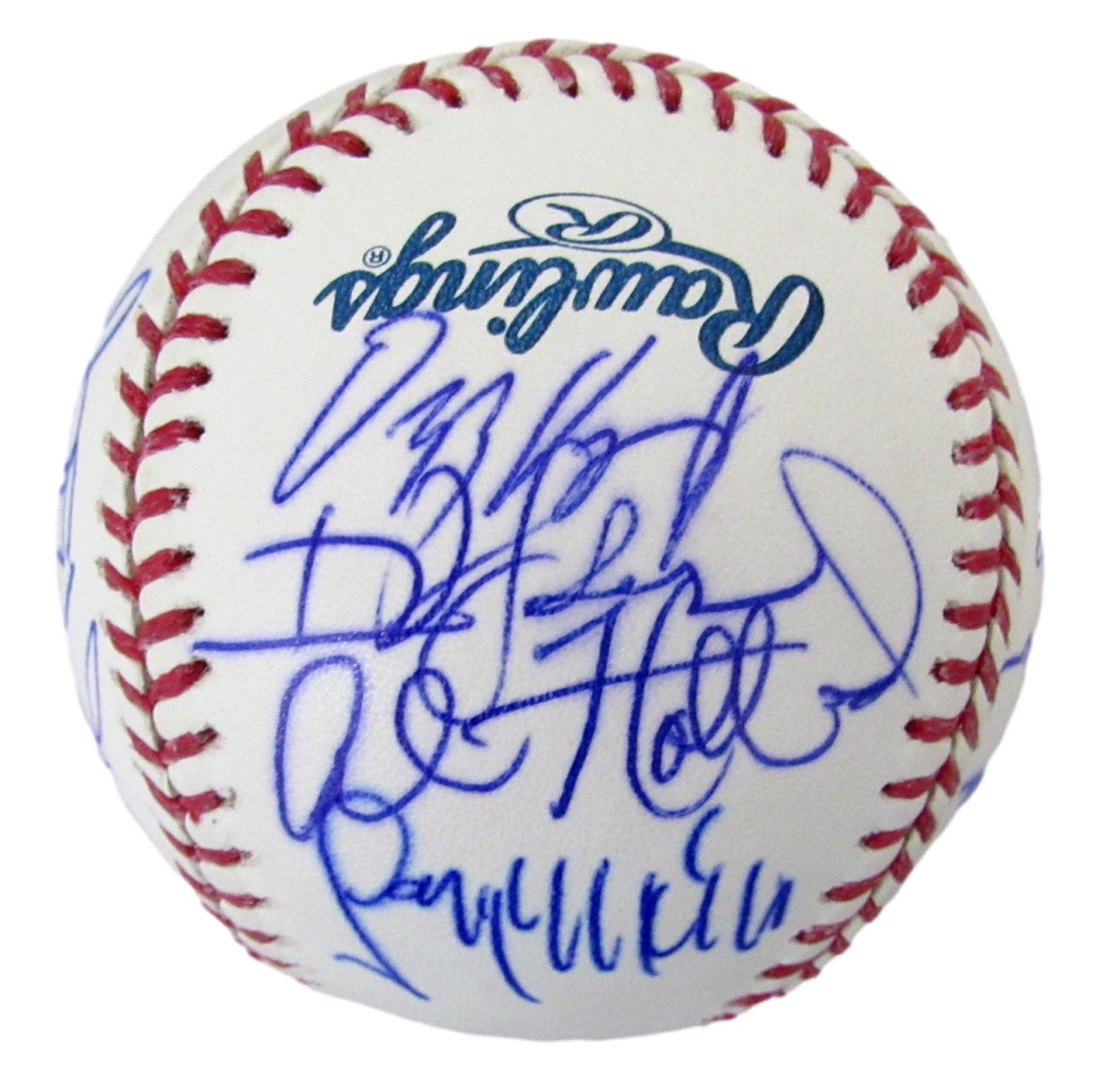 1983 Philadelphia Phillies Team-Signed OML Baseball (19) No Carlton, Perez 12610