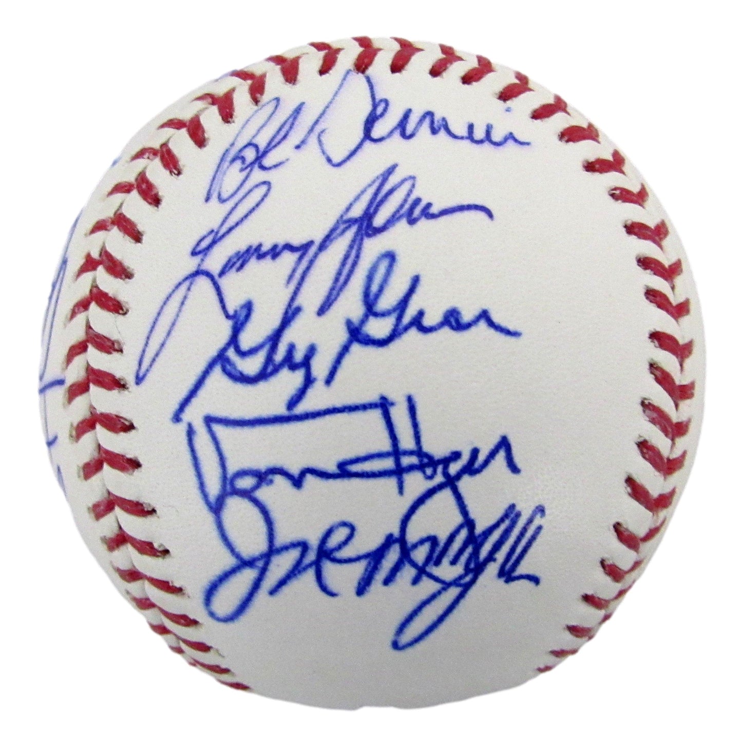 1983 Philadelphia Phillies Team-Signed OML Baseball (19) No Carlton, Perez 12610
