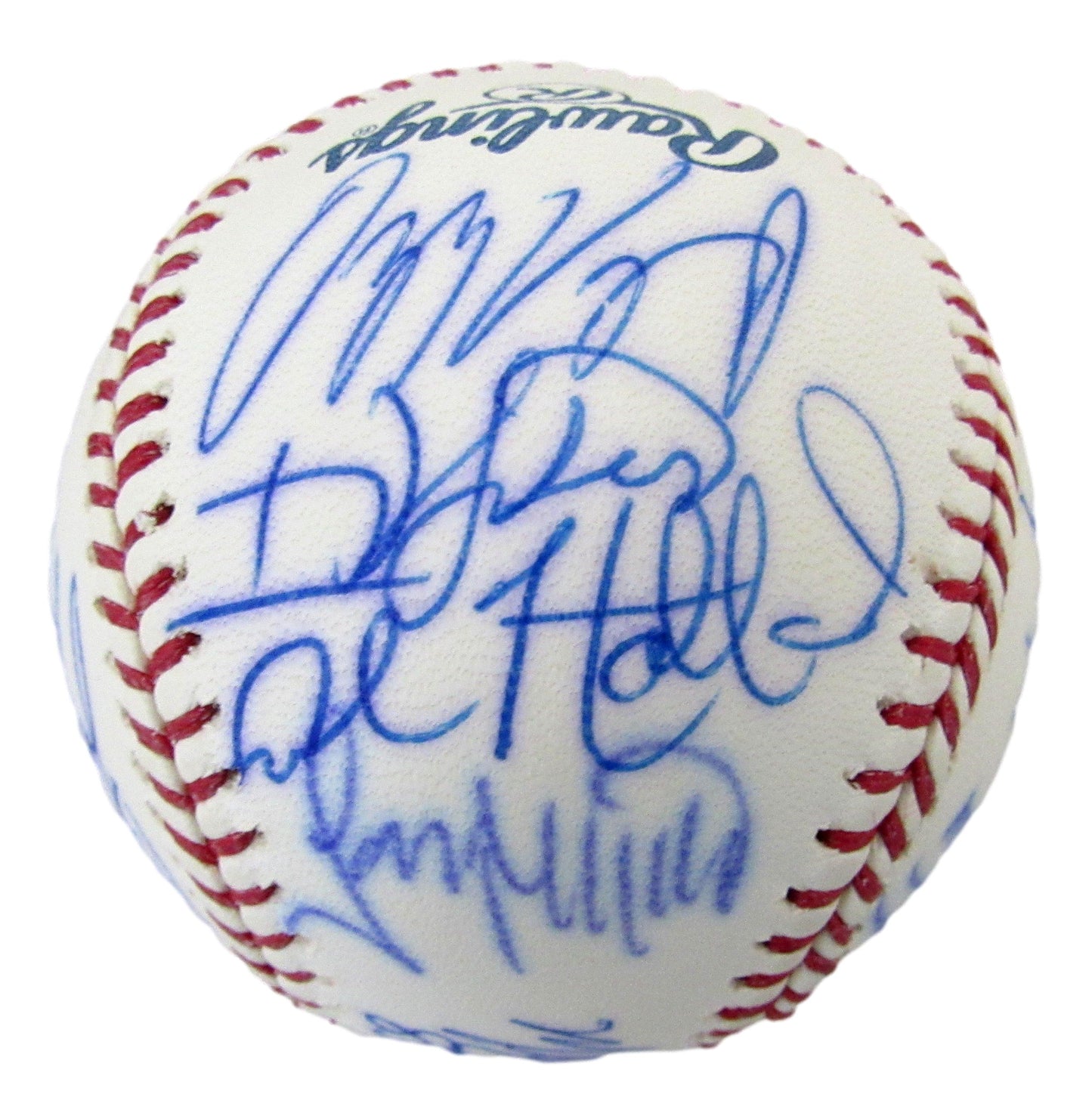 1983 Philadelphia Phillies Team-Signed OML Baseball (19) No Carlton, Perez 12611