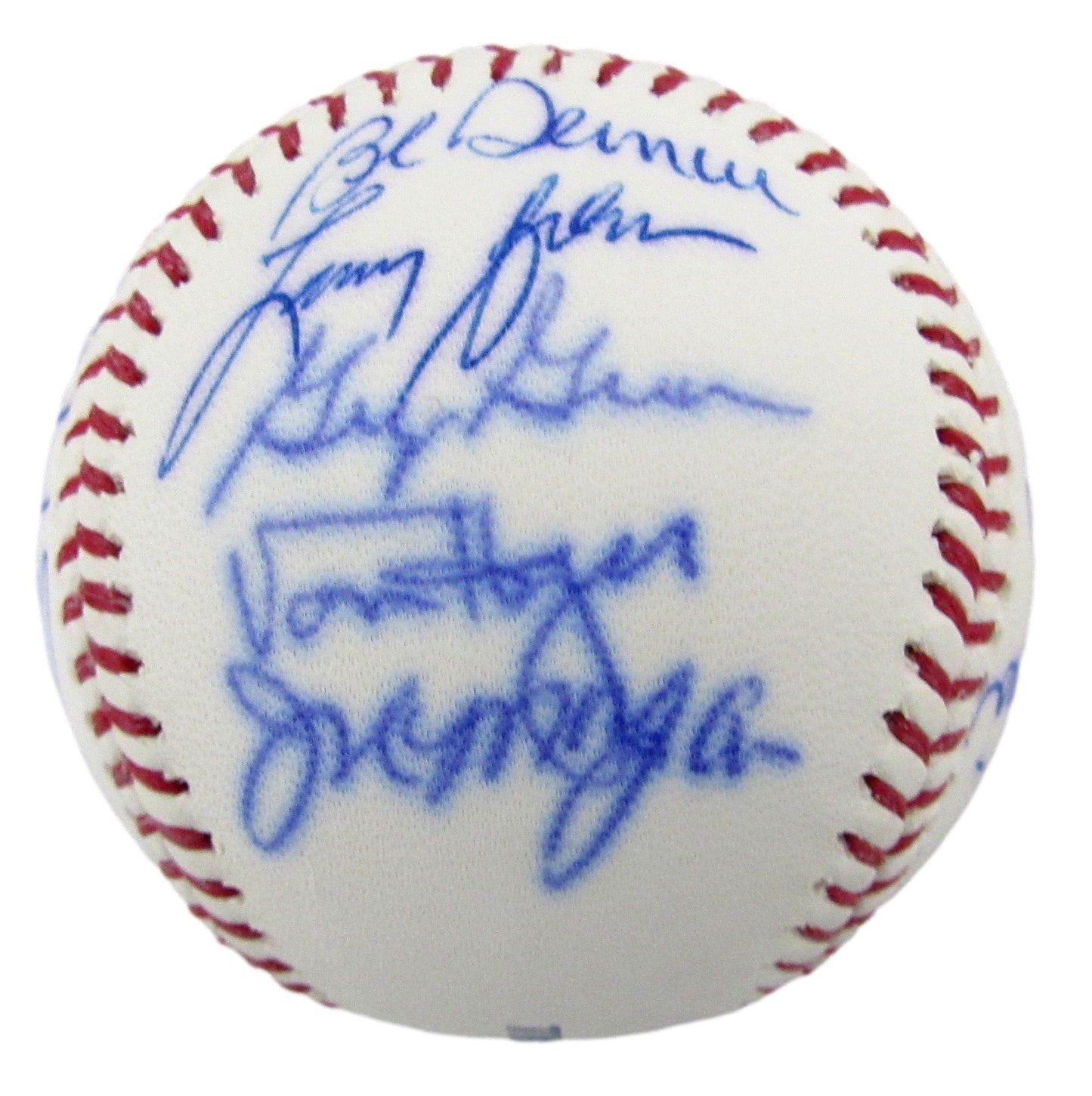 1983 Philadelphia Phillies Team-Signed OML Baseball (19) No Carlton, Perez 12611