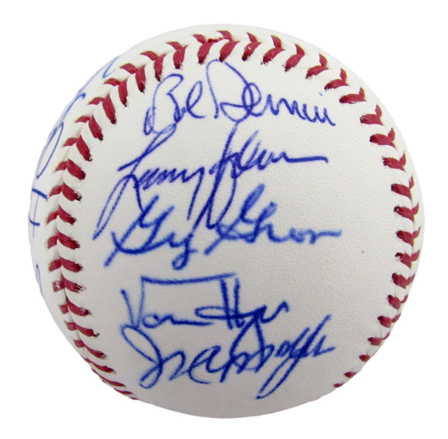 1983 Phillies Team-Signed OML Baseball (17) No Schmidt, Carlton, Perez 212613