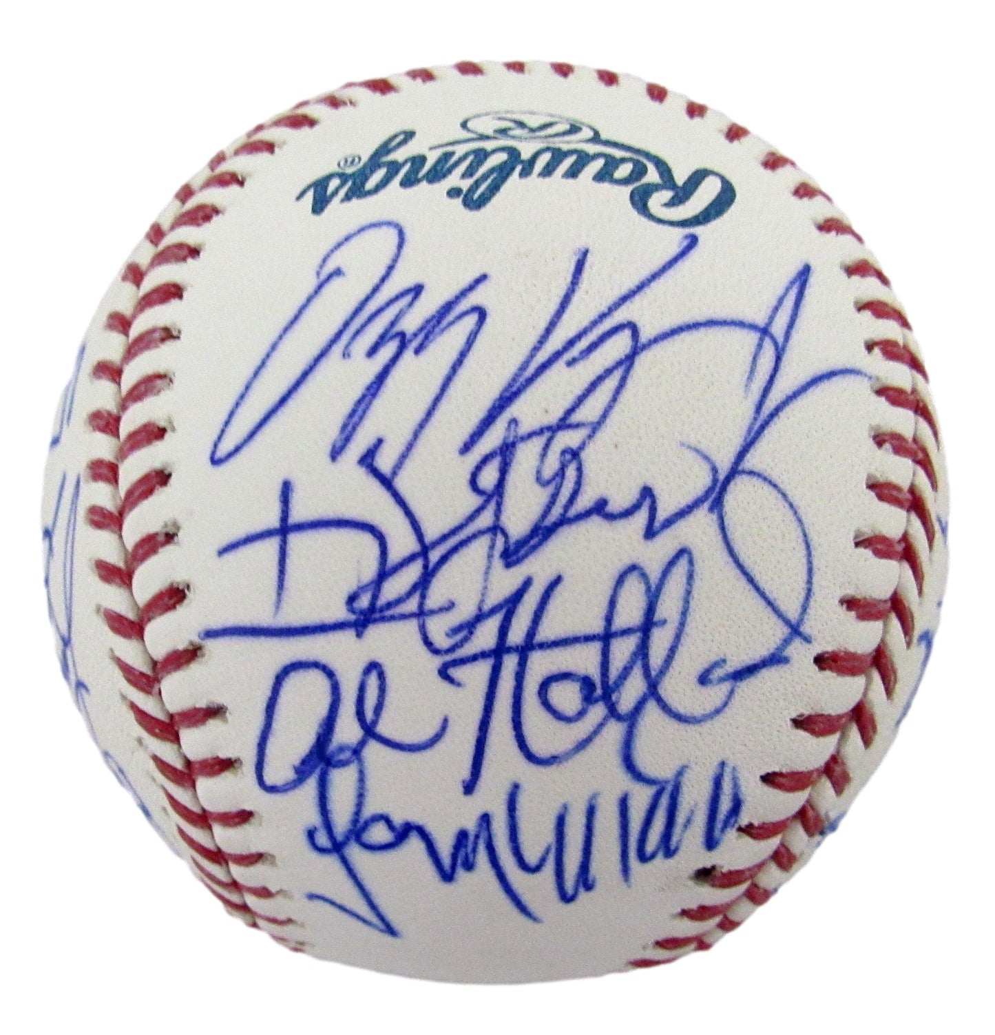 1983 Phillies Team-Signed OML Baseball (17) No Schmidt, Carlton, Perez 212614