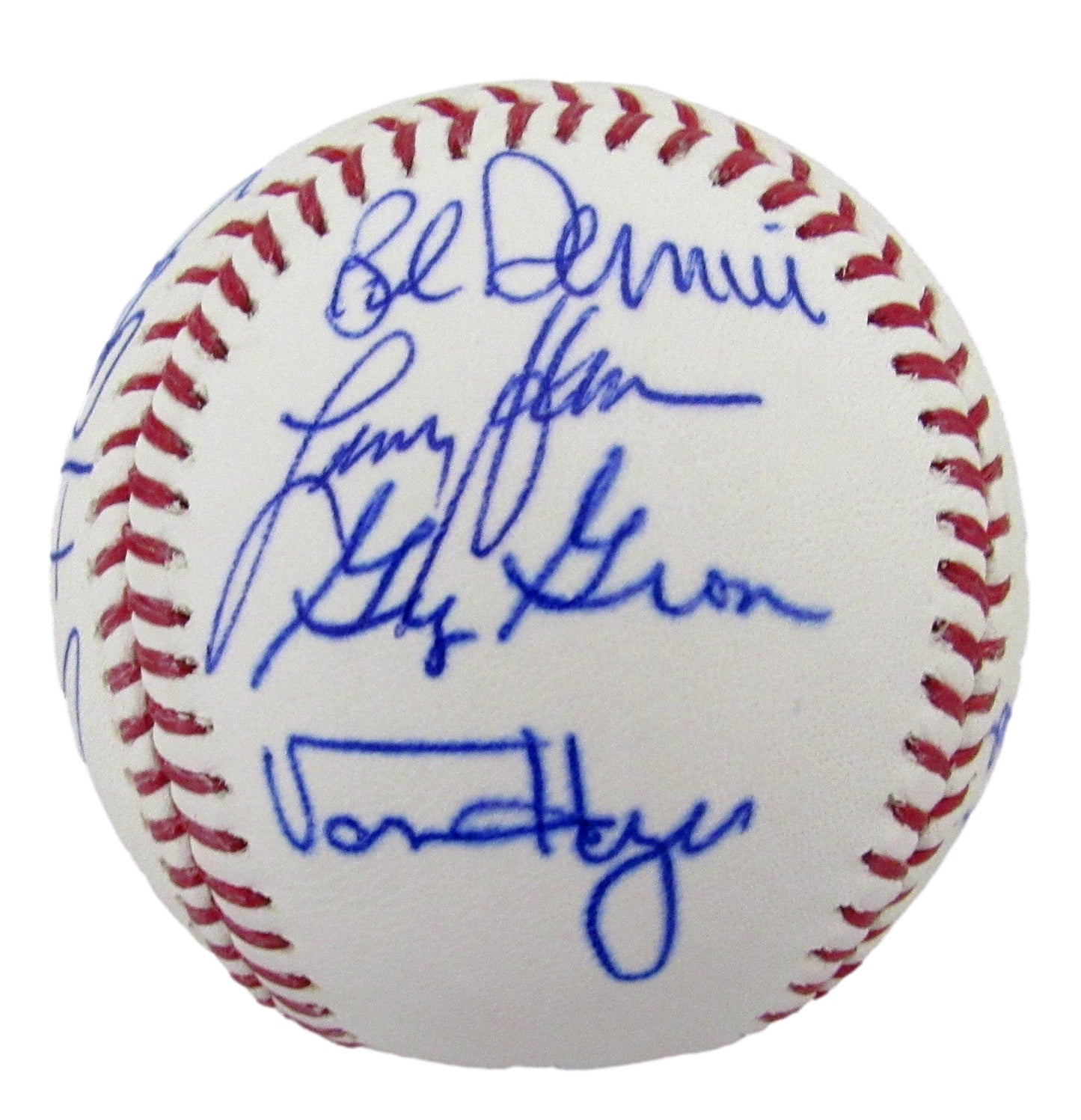 1983 Phillies Team-Signed OML Baseball (17) No Schmidt, Carlton, Perez 212614