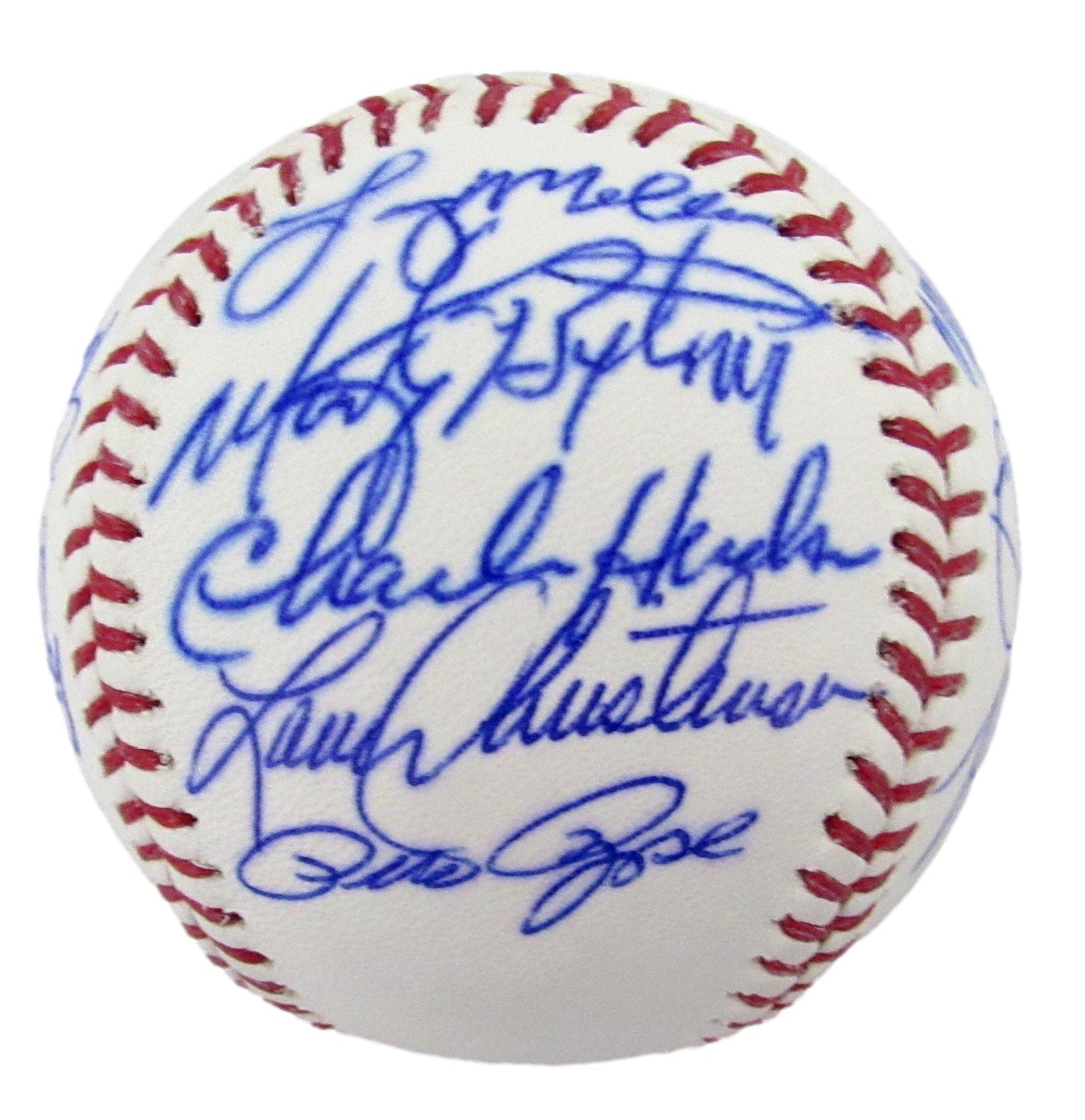 1983 Phillies Team-Signed OML Baseball (17) No Schmidt, Carlton, Perez 212614