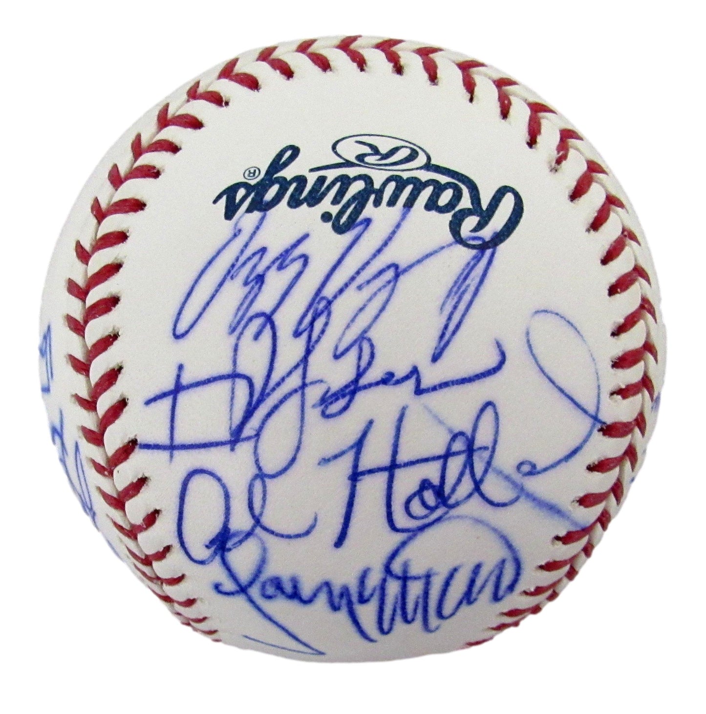 1983 Phillies Team-Signed OML Baseball (17) No Schmidt, Carlton, Perez 212615