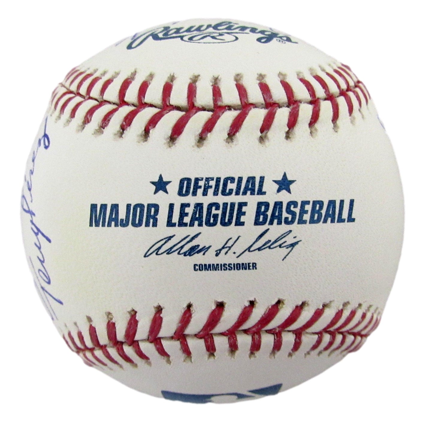 1983 Phillies Team-Signed OML Baseball (17) No Schmidt, Carlton, Perez 212618