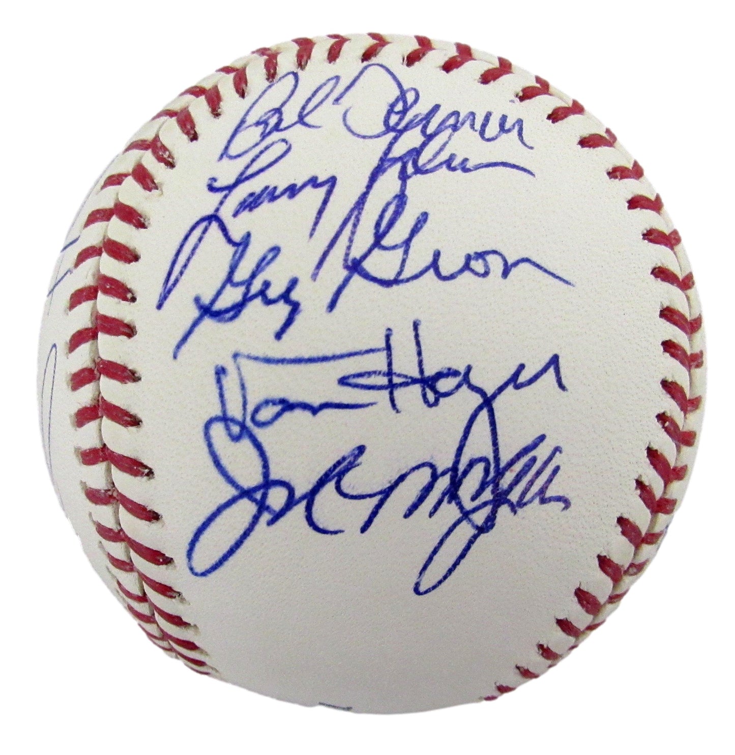 1983 Phillies Team-Signed OML Baseball (17) No Schmidt, Carlton, Perez 212618