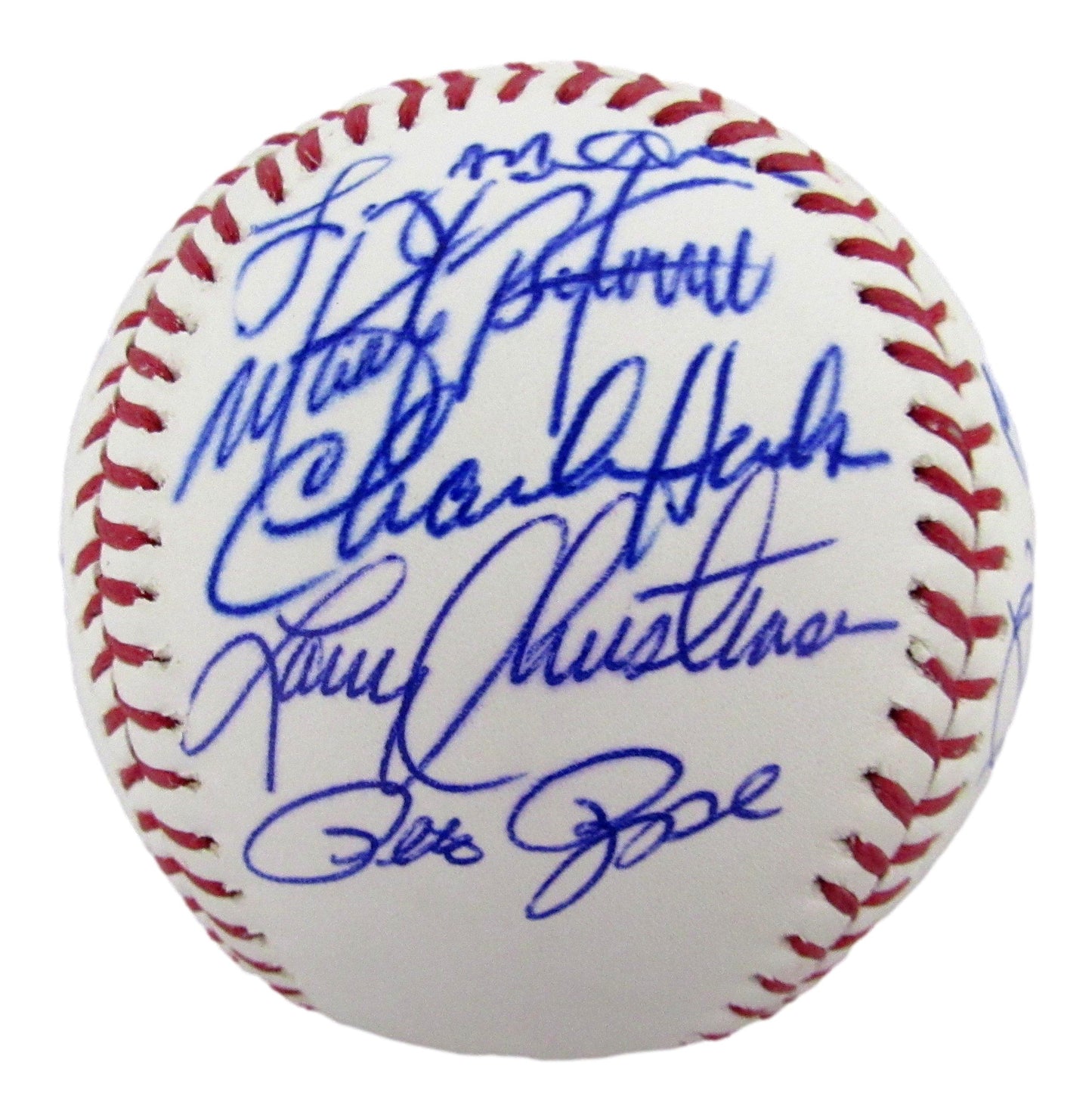 1983 Phillies Team-Signed OML Baseball (17) No Schmidt, Carlton, Perez 212619