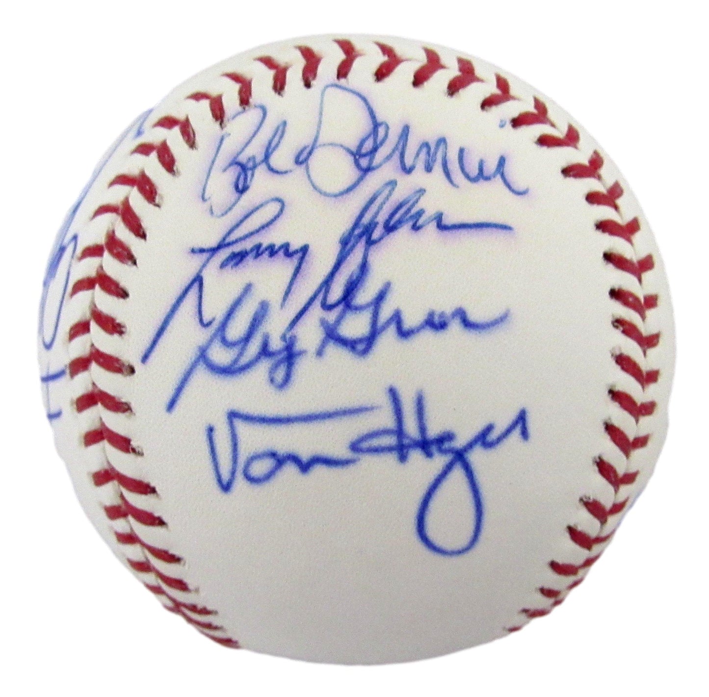 1983 Phillies Team-Signed OML Baseball (17) No Schmidt, Carlton, Perez 212620