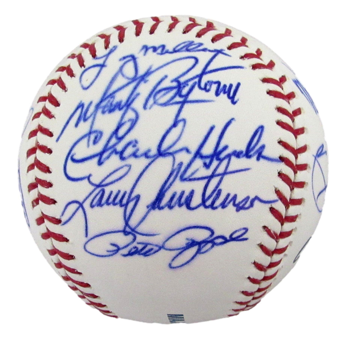 1983 Phillies Team-Signed OML Baseball (17) No Schmidt, Carlton, Perez 212620