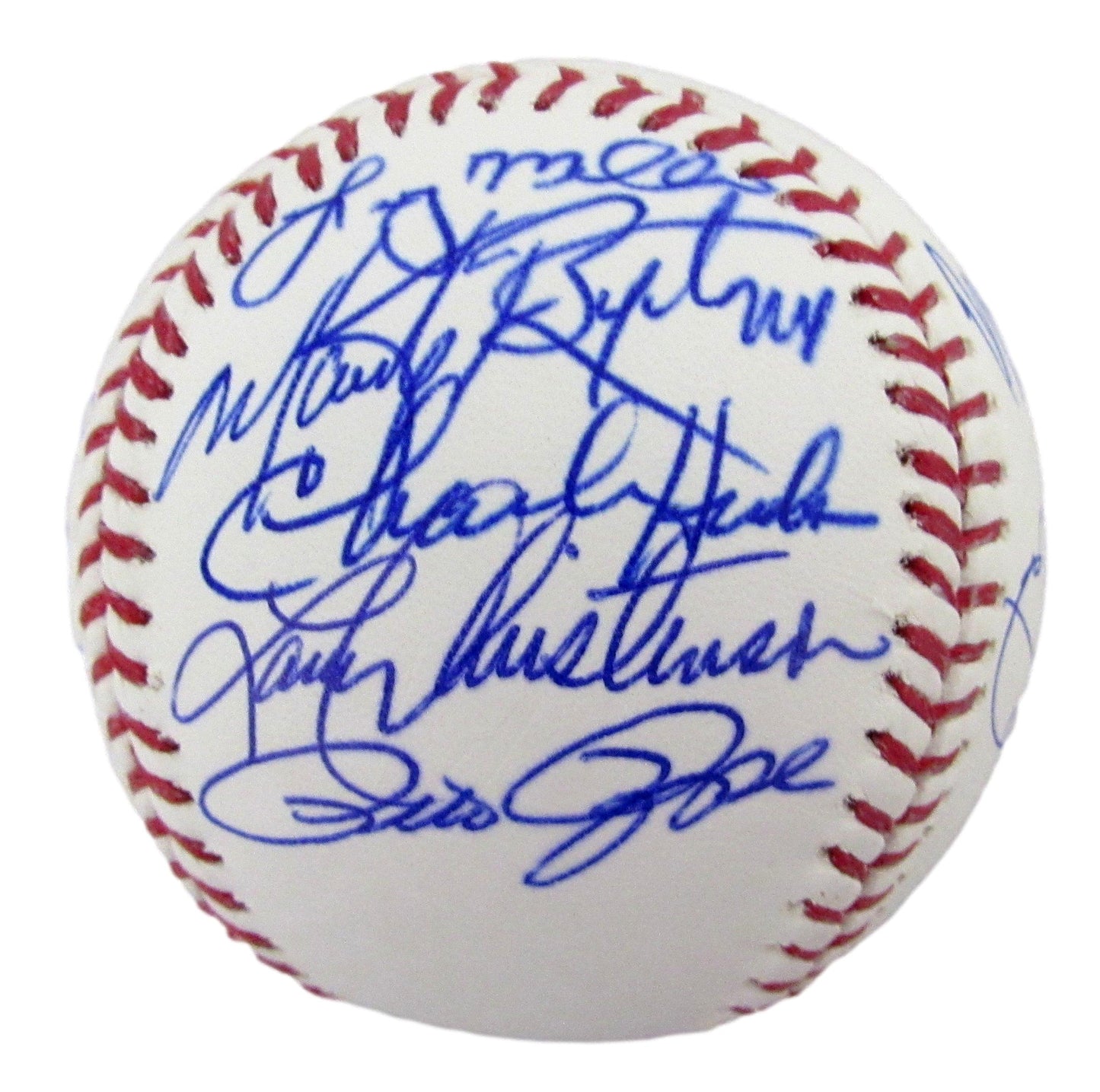 1983 Phillies Team-Signed OML Baseball (17) No Schmidt, Carlton, Perez 212621