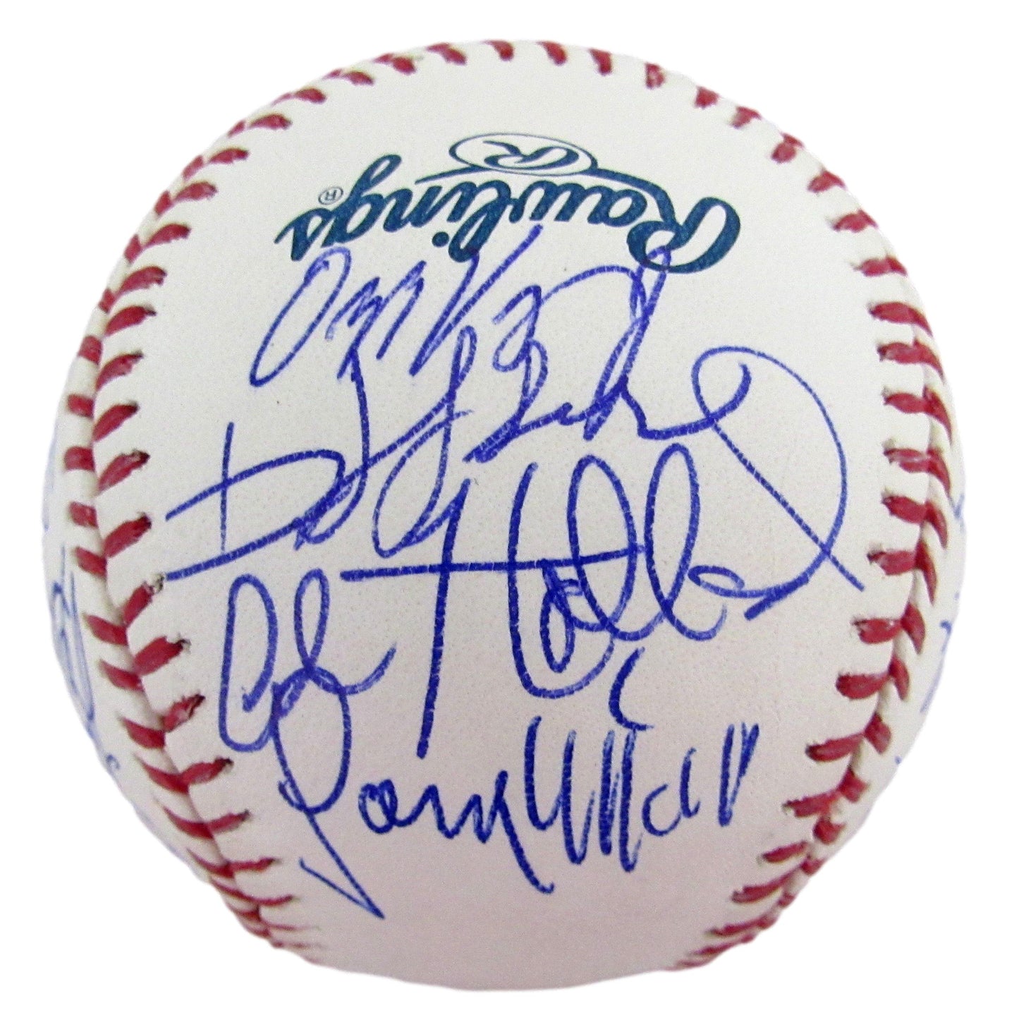 1983 Phillies Team-Signed OML Baseball (17) No Schmidt, Carlton, Perez 212622