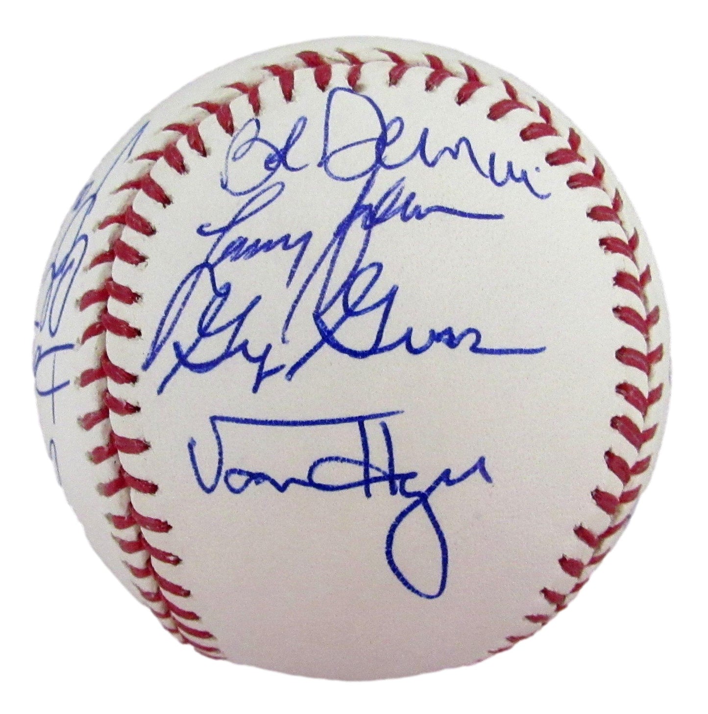 1983 Phillies Team-Signed OML Baseball (17) No Schmidt, Carlton, Perez 212622