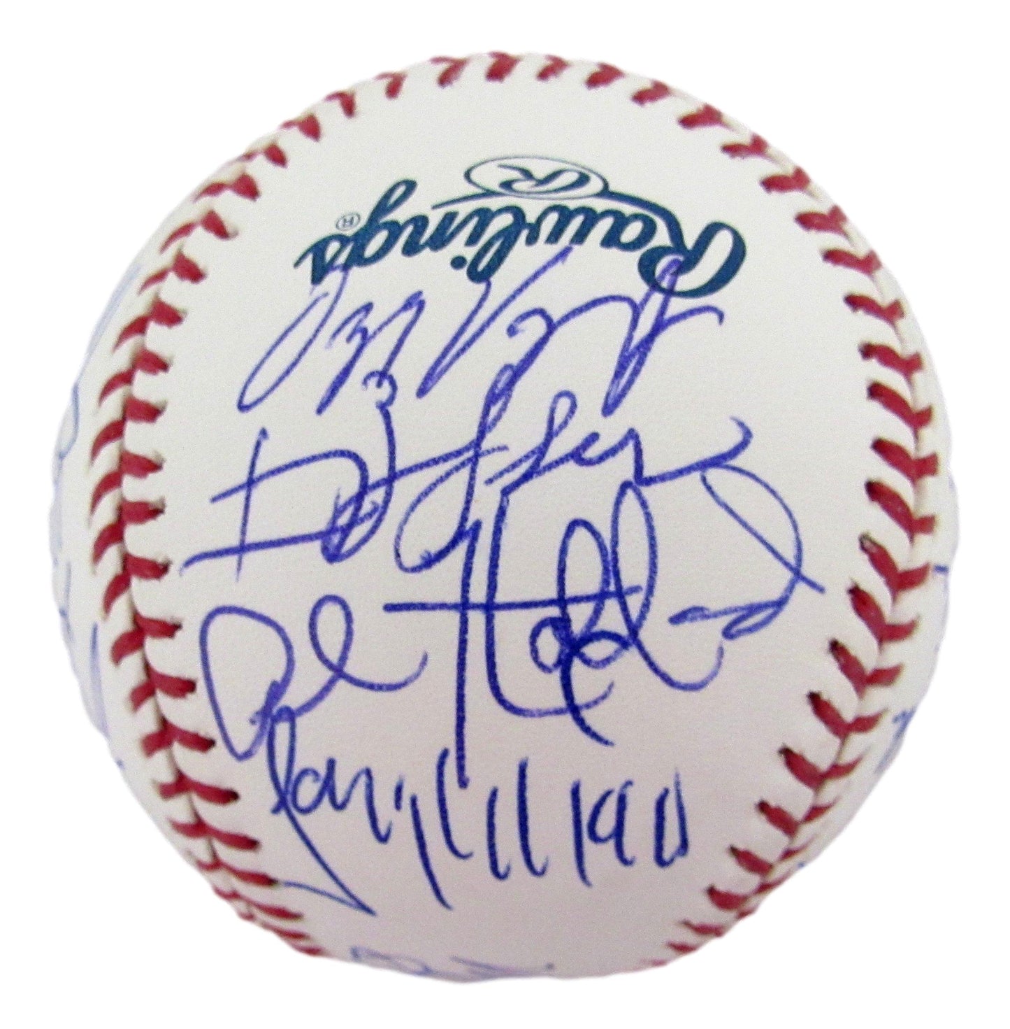 1983 Philadelphia Phillies Team-Signed OML Baseball (19) No Carlton, Perez 12623