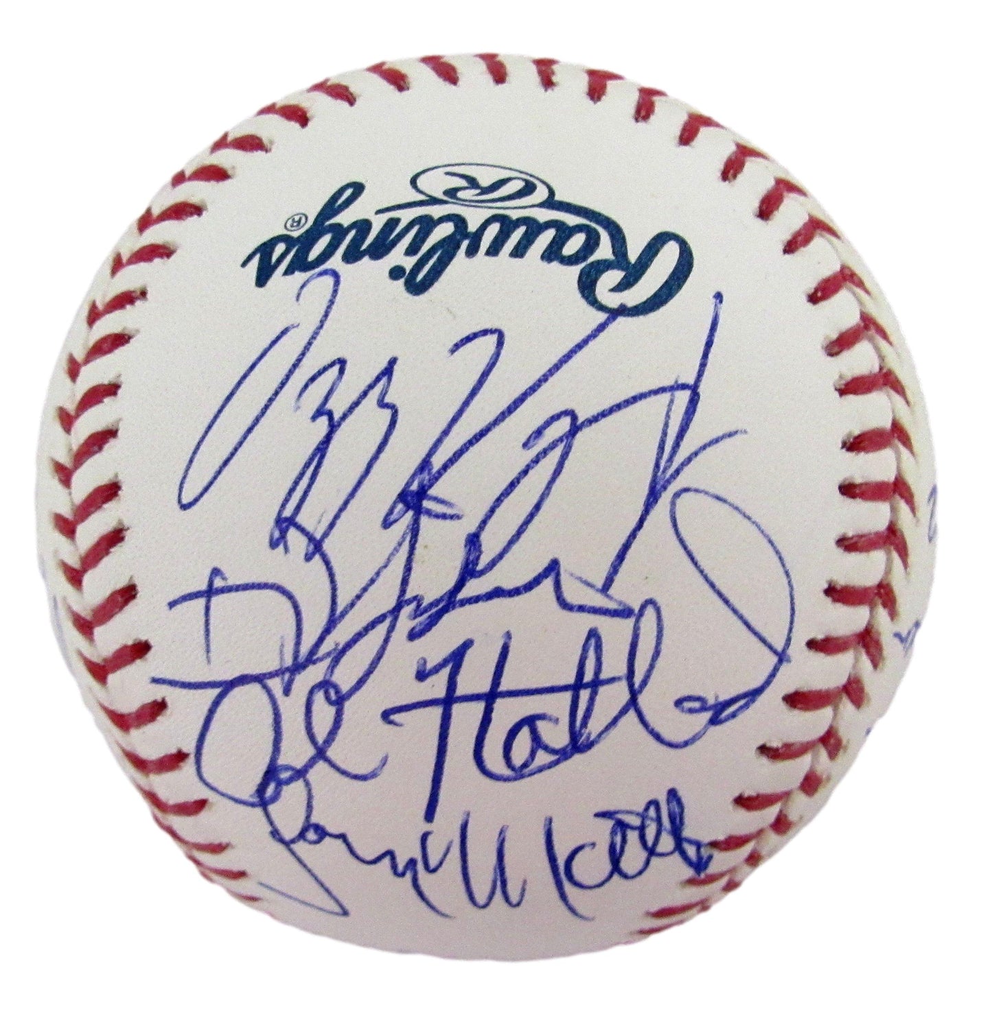 1983 Philadelphia Phillies Team-Signed OML Baseball (19) No Carlton, Perez 12624