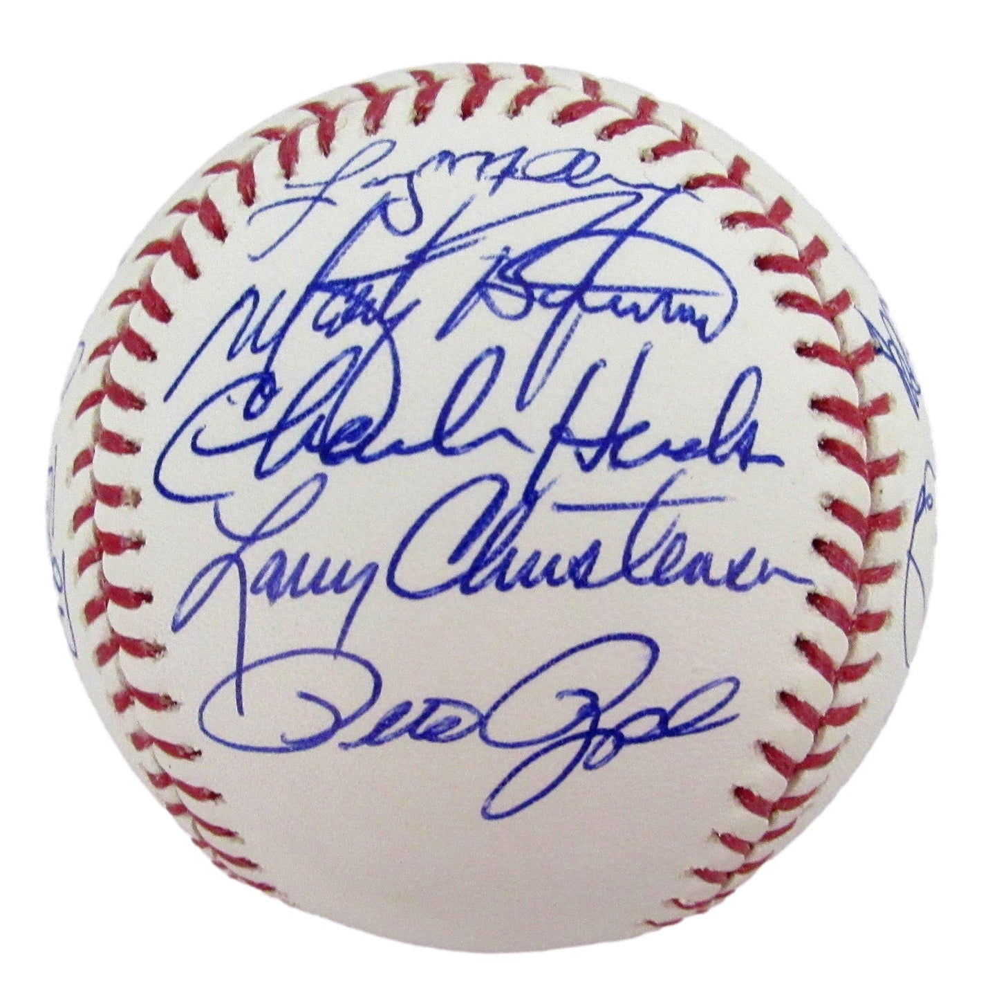 1983 Philadelphia Phillies Team-Signed OML Baseball (19) No Carlton, Perez 12624