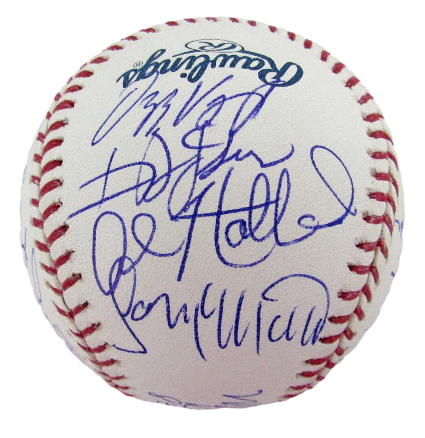 1983 Philadelphia Phillies Team-Signed OML Baseball (19) No Carlton 212625