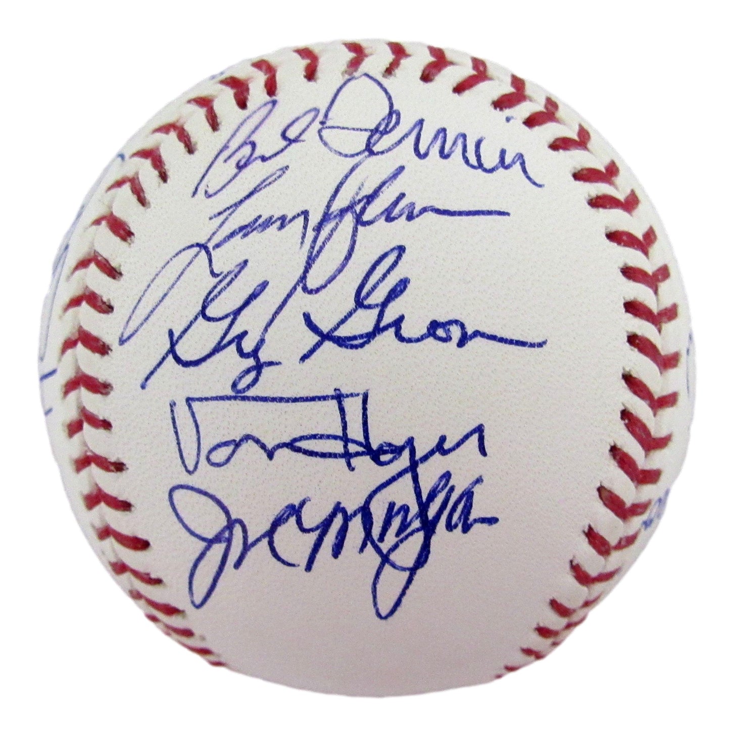 1983 Philadelphia Phillies Team-Signed OML Baseball (19) No Carlton 212625