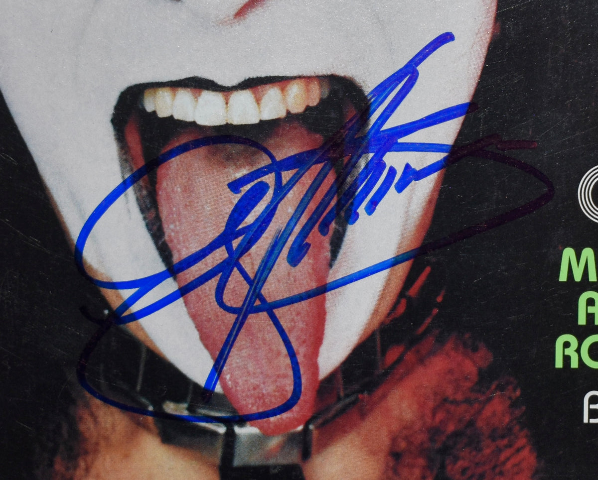 KISS Signed/Auto 1996 Set of 4 Spin Magazines Simmons/Stanley Beckett 212033