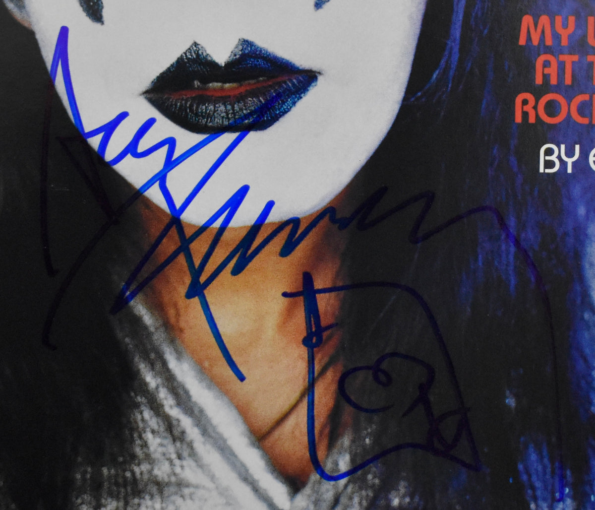 KISS Signed/Auto 1996 Set of 4 Spin Magazines Simmons/Stanley Beckett 212033