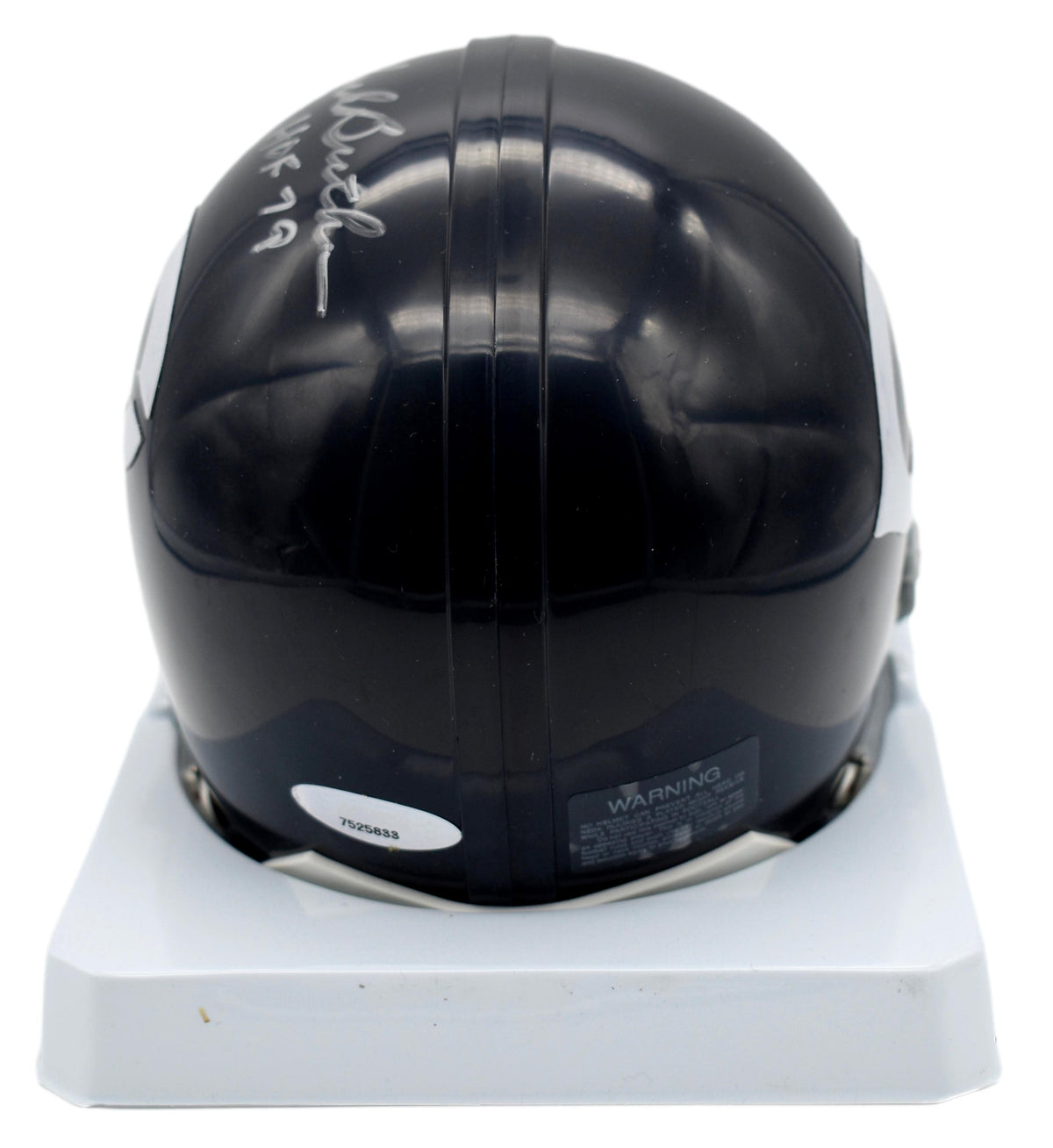 Dick Butkus HOF Chicago Bears Signed/Inscribed Bears Mini Helmet TriStar 212031