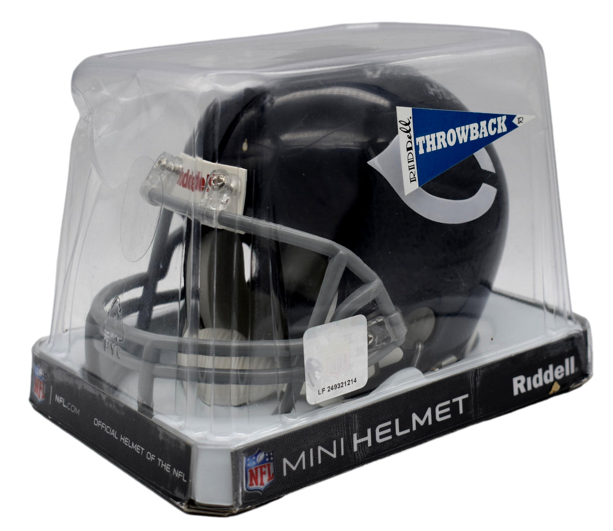 Dick Butkus HOF Bears Signed/Inscr. Bears Throwback Mini Helmet TriStar 212032