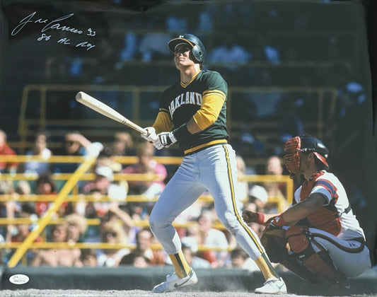 Jose Canseco Signed/Autographed 16x20 Photo Athletics JSA 212051