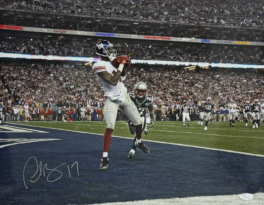 Plaxico Burress Signed/Autographed 16x20 Photo NY Giants JSA 212053
