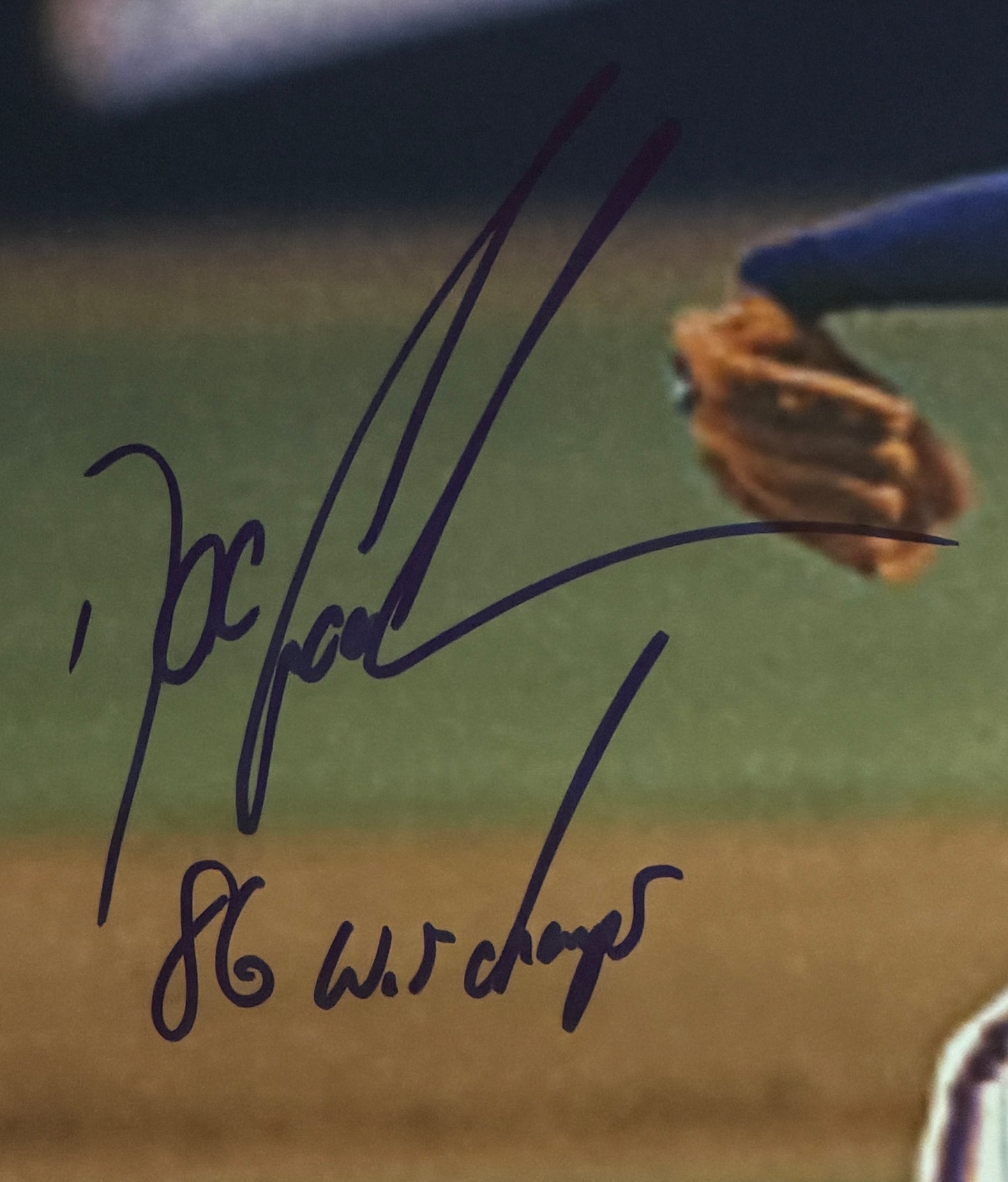 Dwight Gooden Signed/Autographed 16x20 Photo Mets JSA 212054