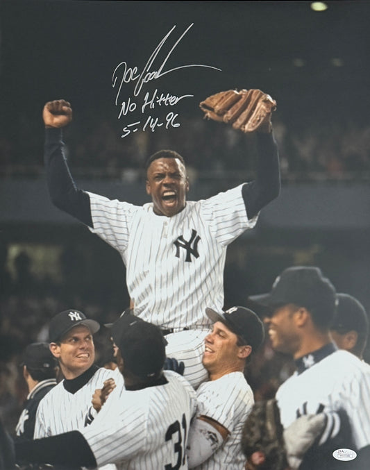 Dwight Gooden Signed/Autographed 16x20 Photo Yankees No Hitter JSA 212055